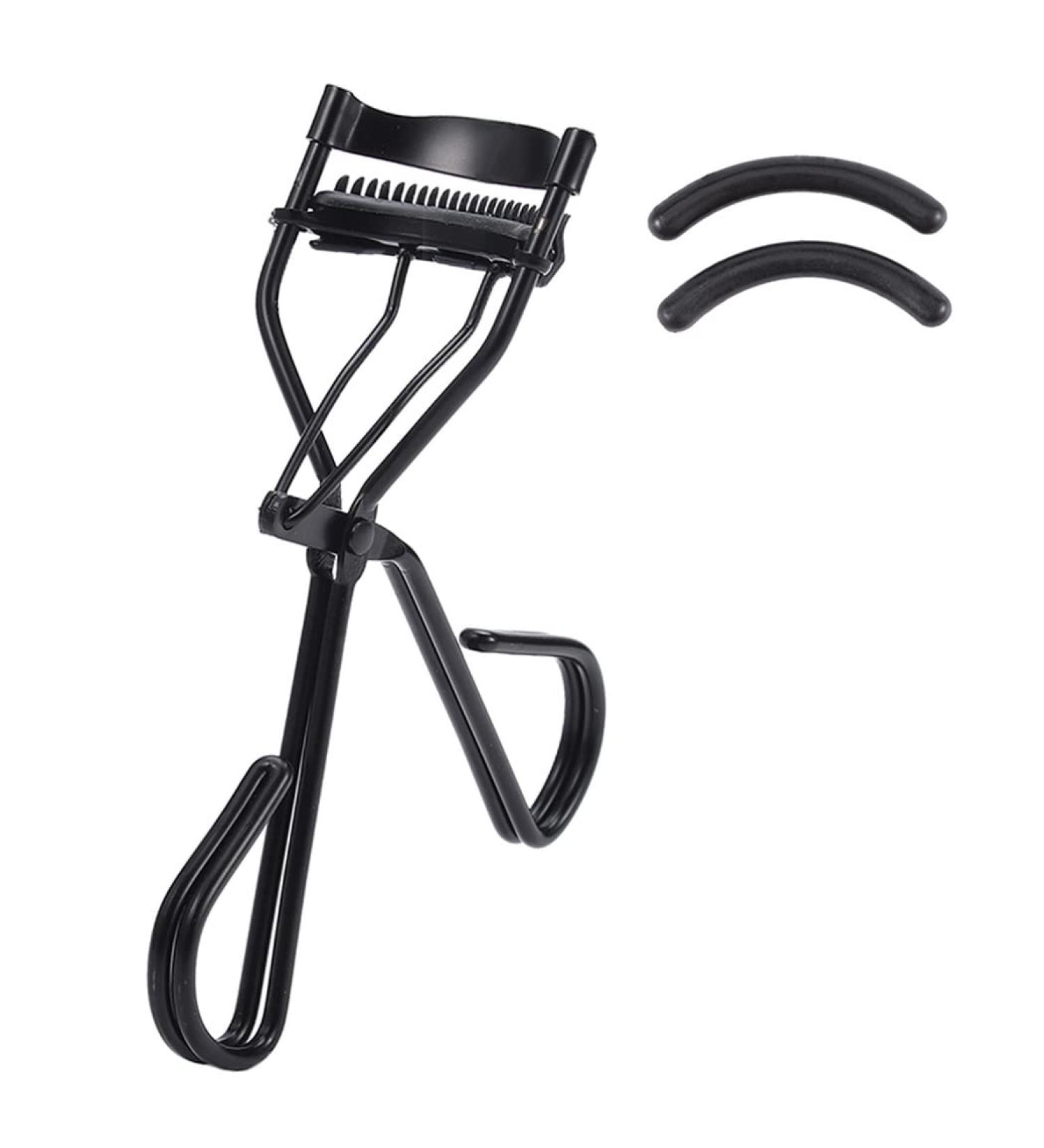 Uranian Eyelash Curler with Built-in Comb and Replacement Silicone Pads - Premium Makeup Tool for Women and Girls - Buy Online on GoSupps.com