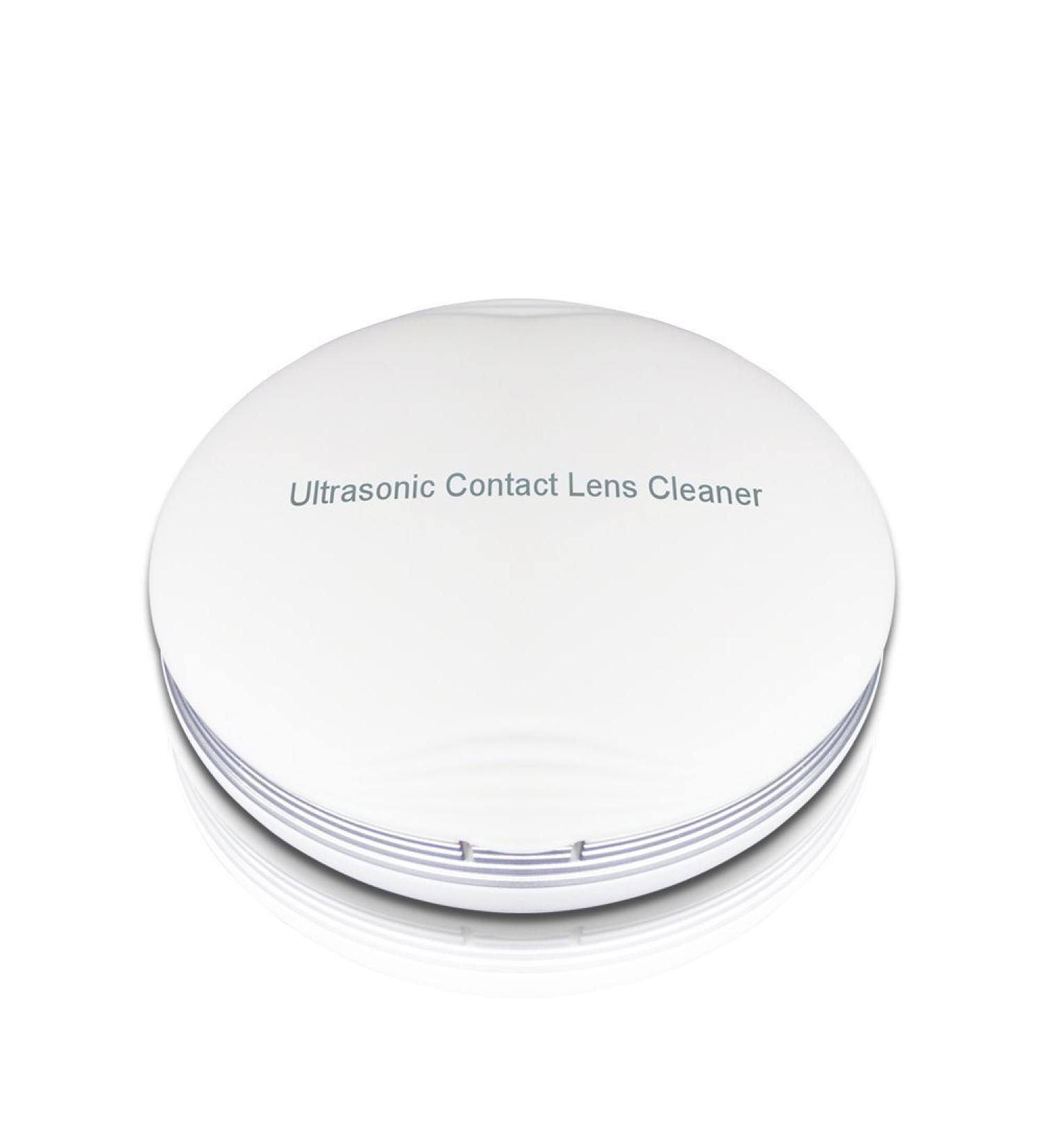 Ultrasonic Contact Lens Cleaner with Vanity Mirror - Fast & Gentle Cleaning for Sclerals & Daily Lenses - Buy Online on GoSupps.com