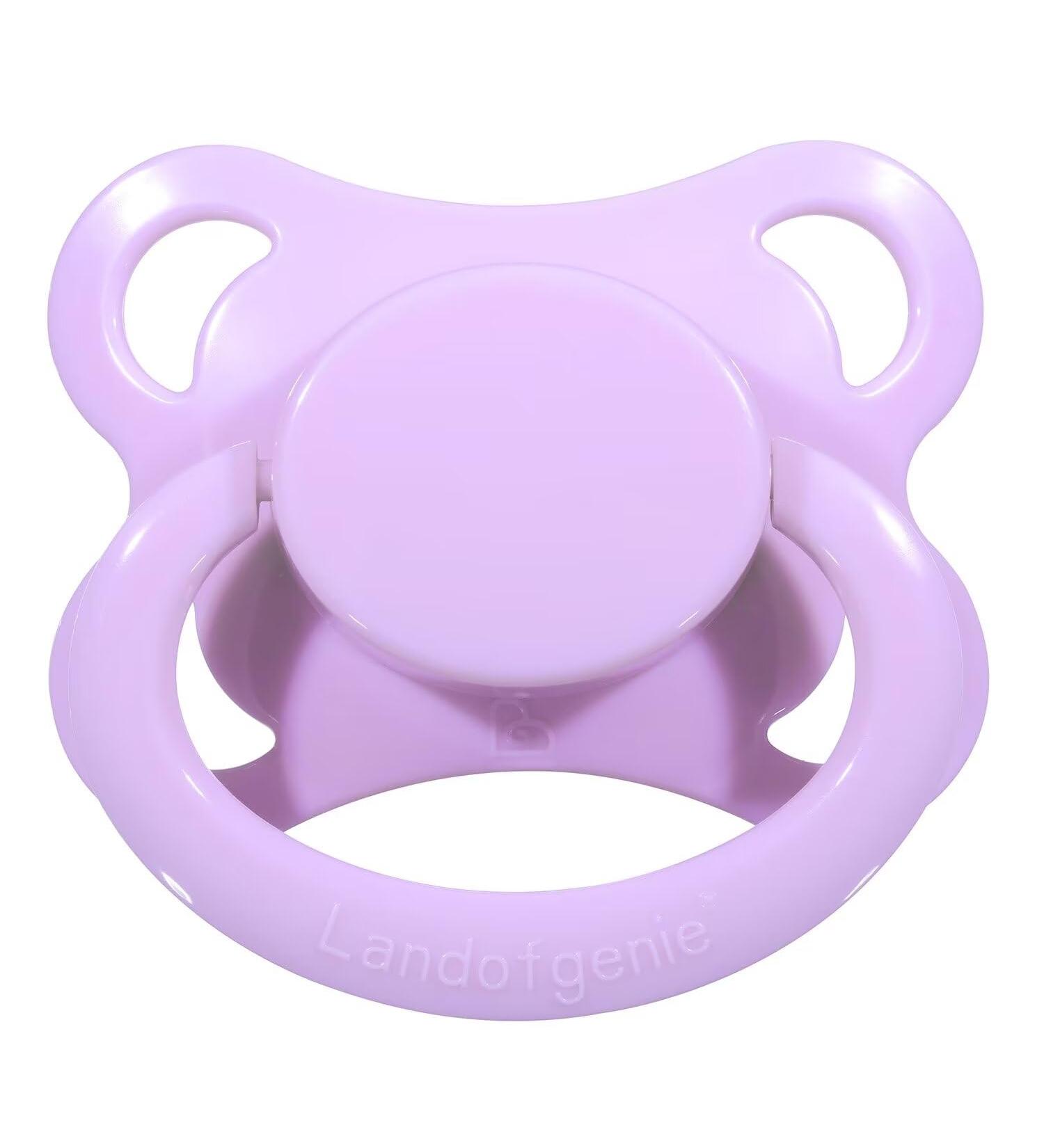 Landofgenie Large Teat Shield Pacifier for Adults - Purple | Comfortable & Unique Design | Shop Internationally - Buy Online on GoSupps.com