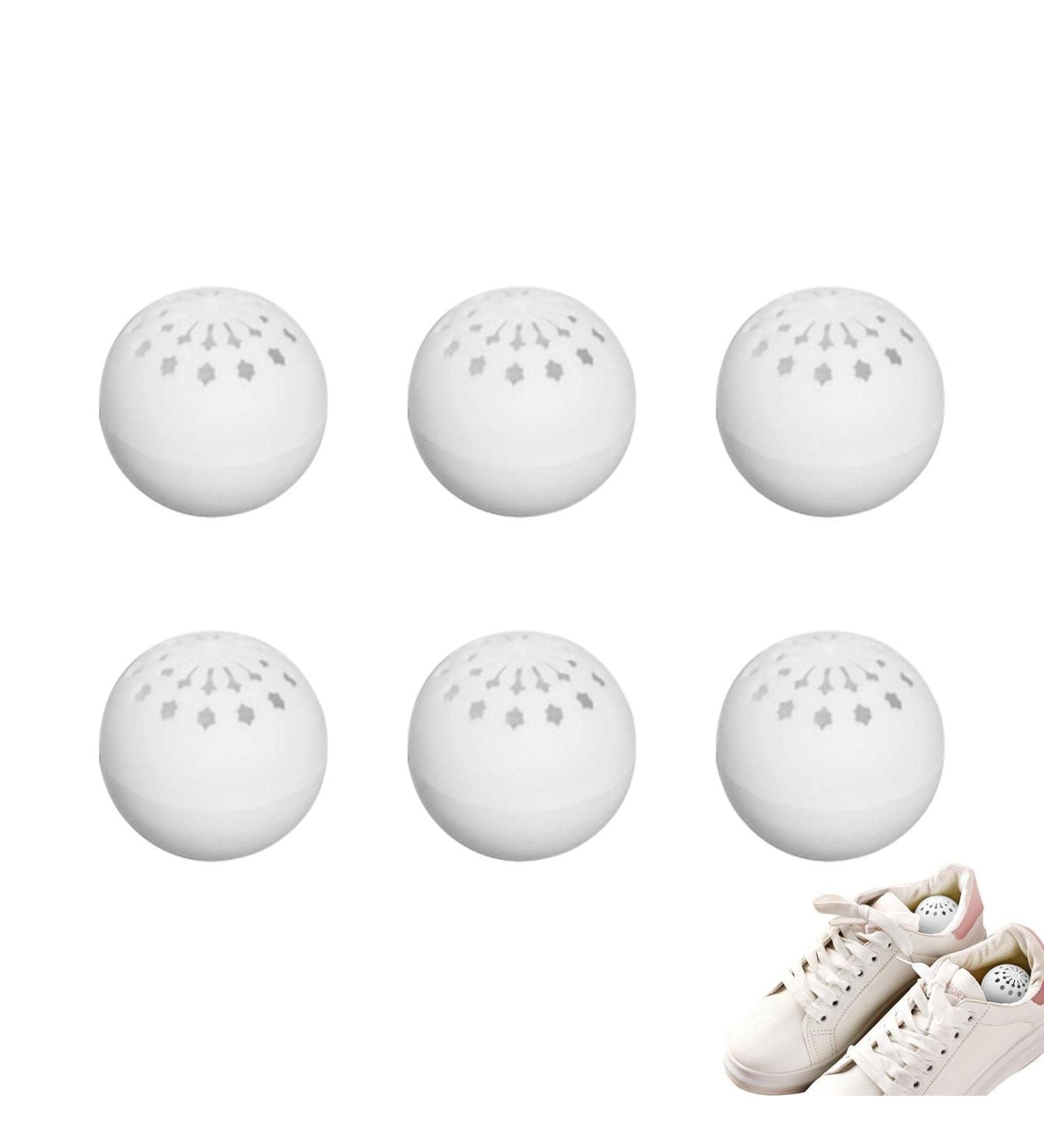 Odor Balls for Shoes Sneakers Freshener Smell Ball - 6 Long Lasting Fragrance Solid Odor Deodorizer for Wardrobe Bags Locker Drawers Gym Bags - Buy Online on GoSupps.com