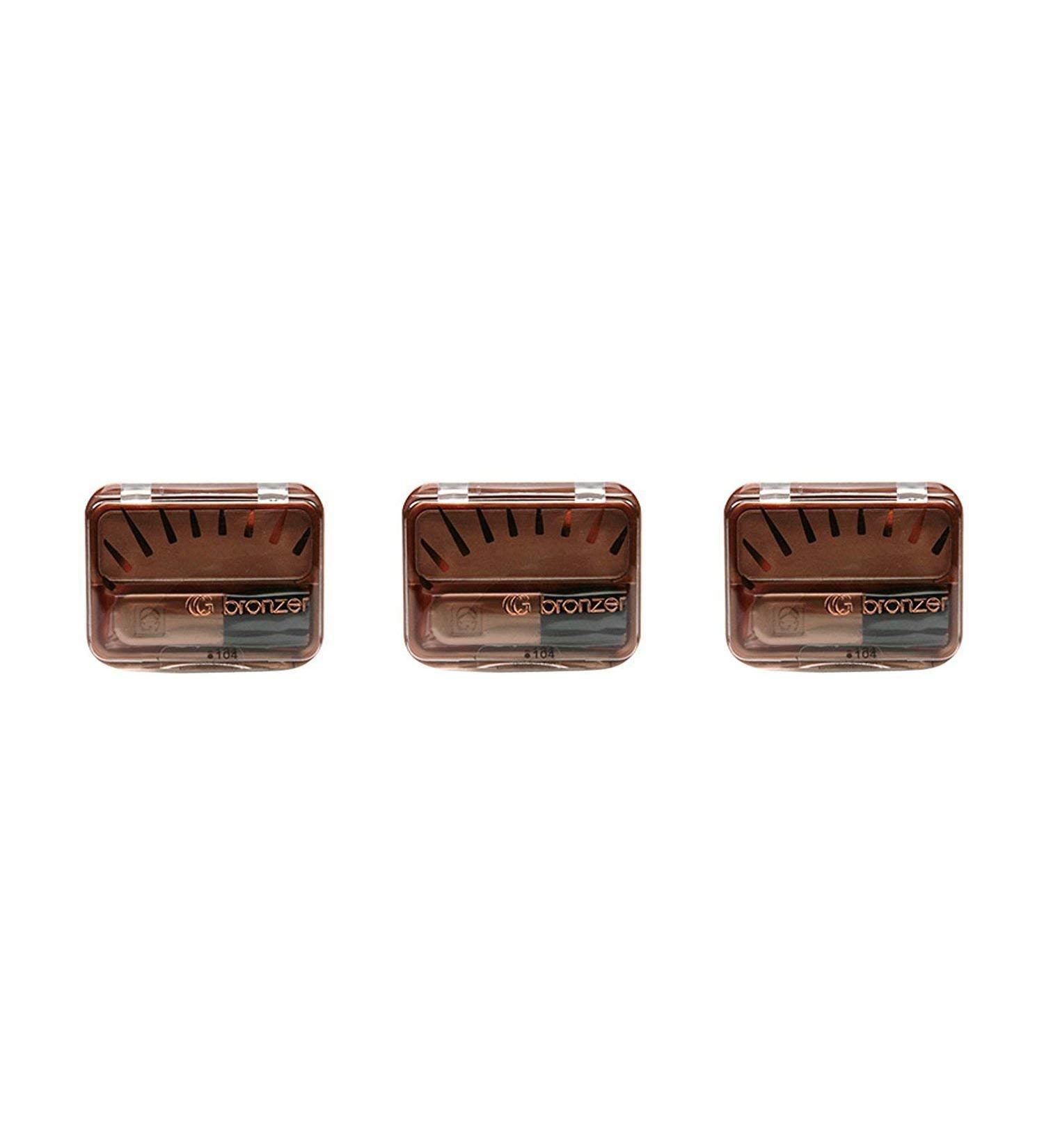 CoverGirl Cheekers Bronzer in Copper Golden Tan 104 - 0.12 oz (Pack of 3) - Buy Online on GoSupps.com