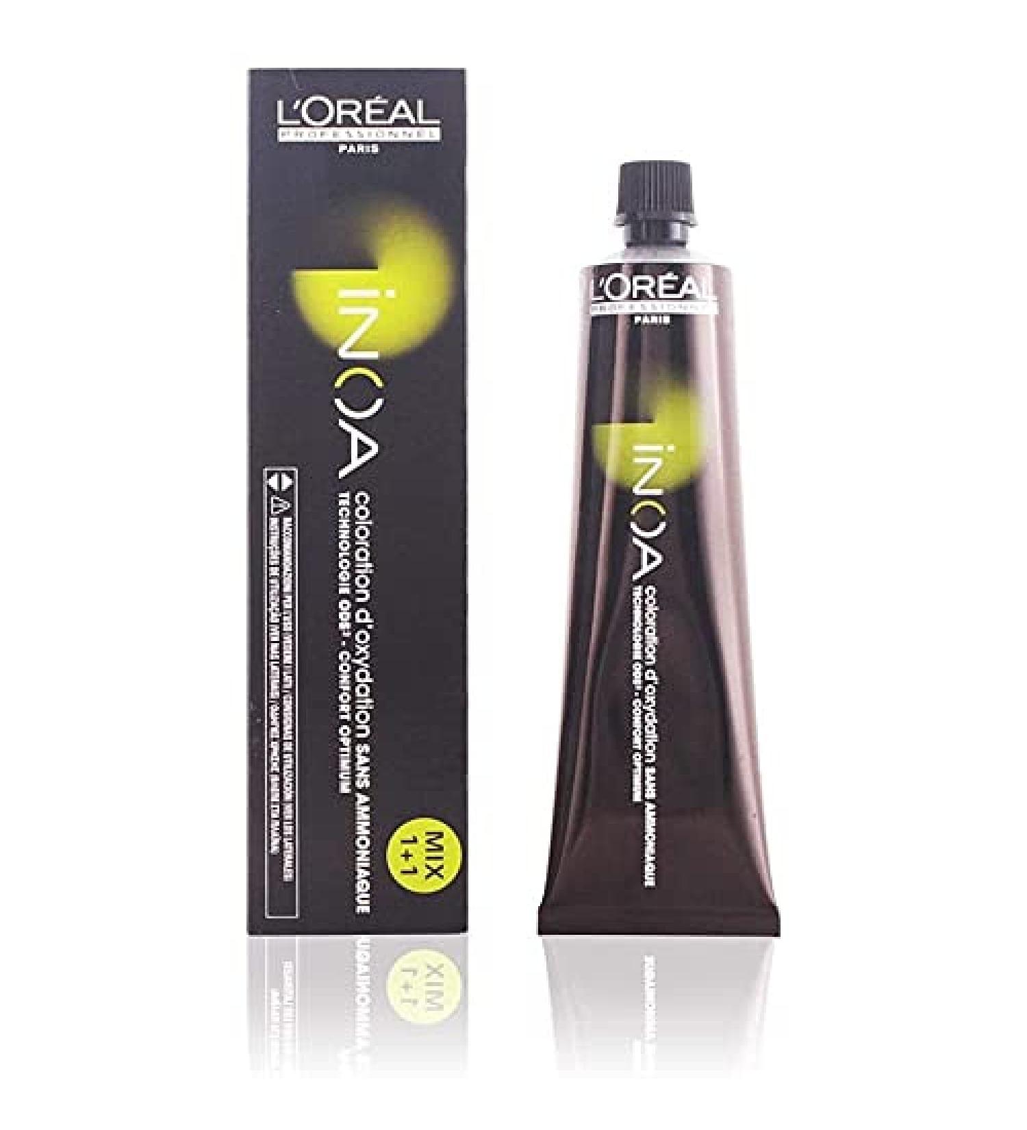 L'Or al Professionnel Inoa 6.1 Dark Blonde Ash Permanent Hair Color - 60ml | International Shipping Available - Buy Online on GoSupps.com
