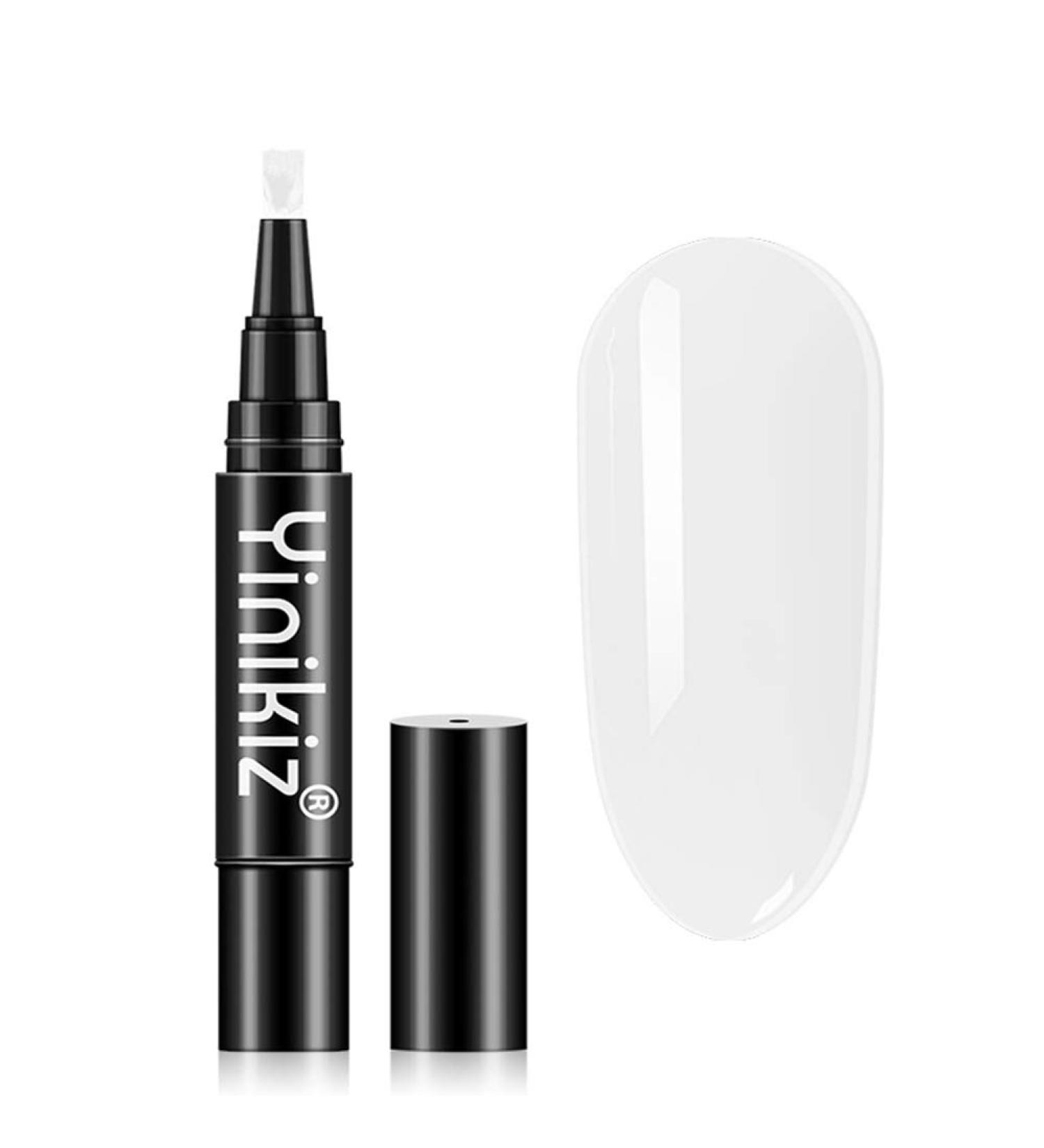 Uposao Nail Polish Pen 3 in 1 Nail Polish Pen One Step UV Nail Polish UV Gel Nail Gel Polish LED Gel Nail Polish Pen Soak Off Gel Ideal for Home and Professional Manicure - Buy Online on GoSupps.com