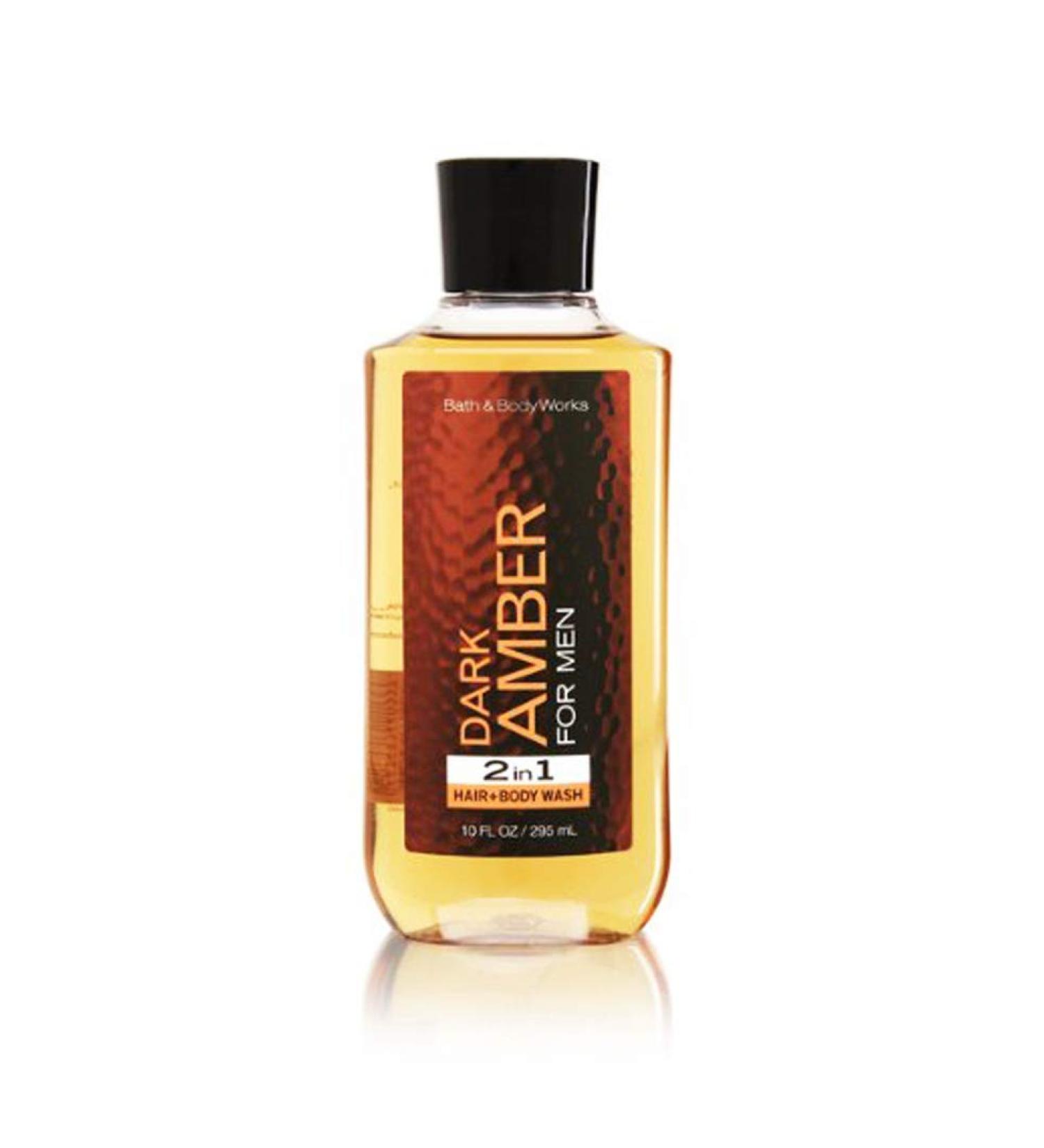 Bath and Body Works Dark Amber Hair and Body Wash