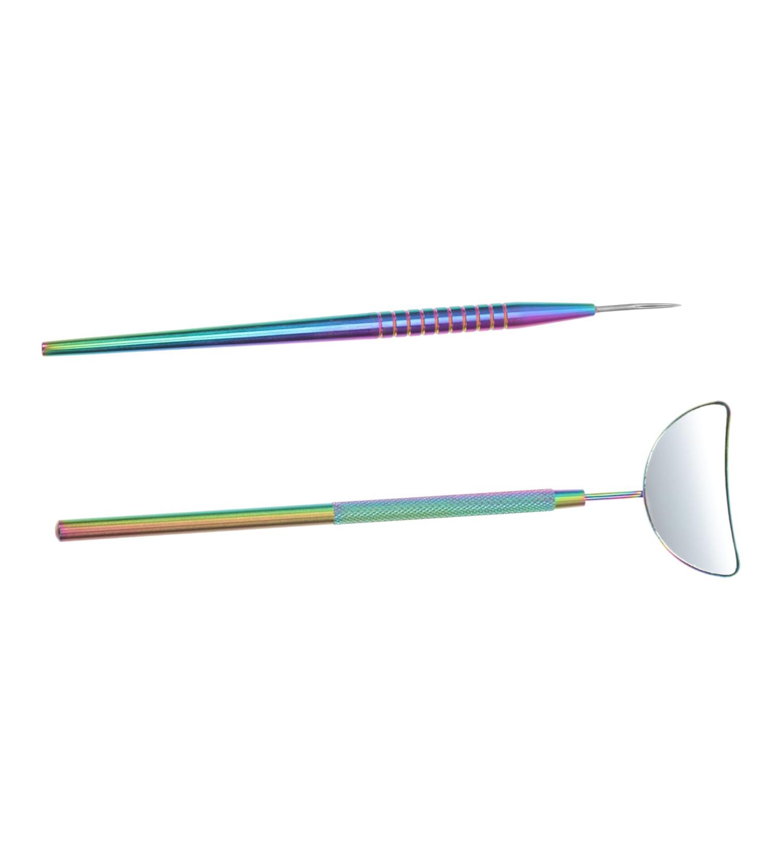 Buy Eyelash Stick Set - Grafting Mirror & Picking Rod - Beauty Accessory for Salon Lash Separation - Buy Online on GoSupps.com