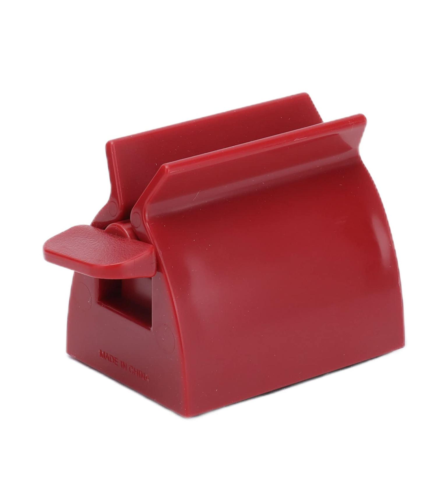 Toothpaste Tube Squeezer ABS Plastic Toothpaste Clip for Bathroom for Home(Red) - Buy Online on GoSupps.com