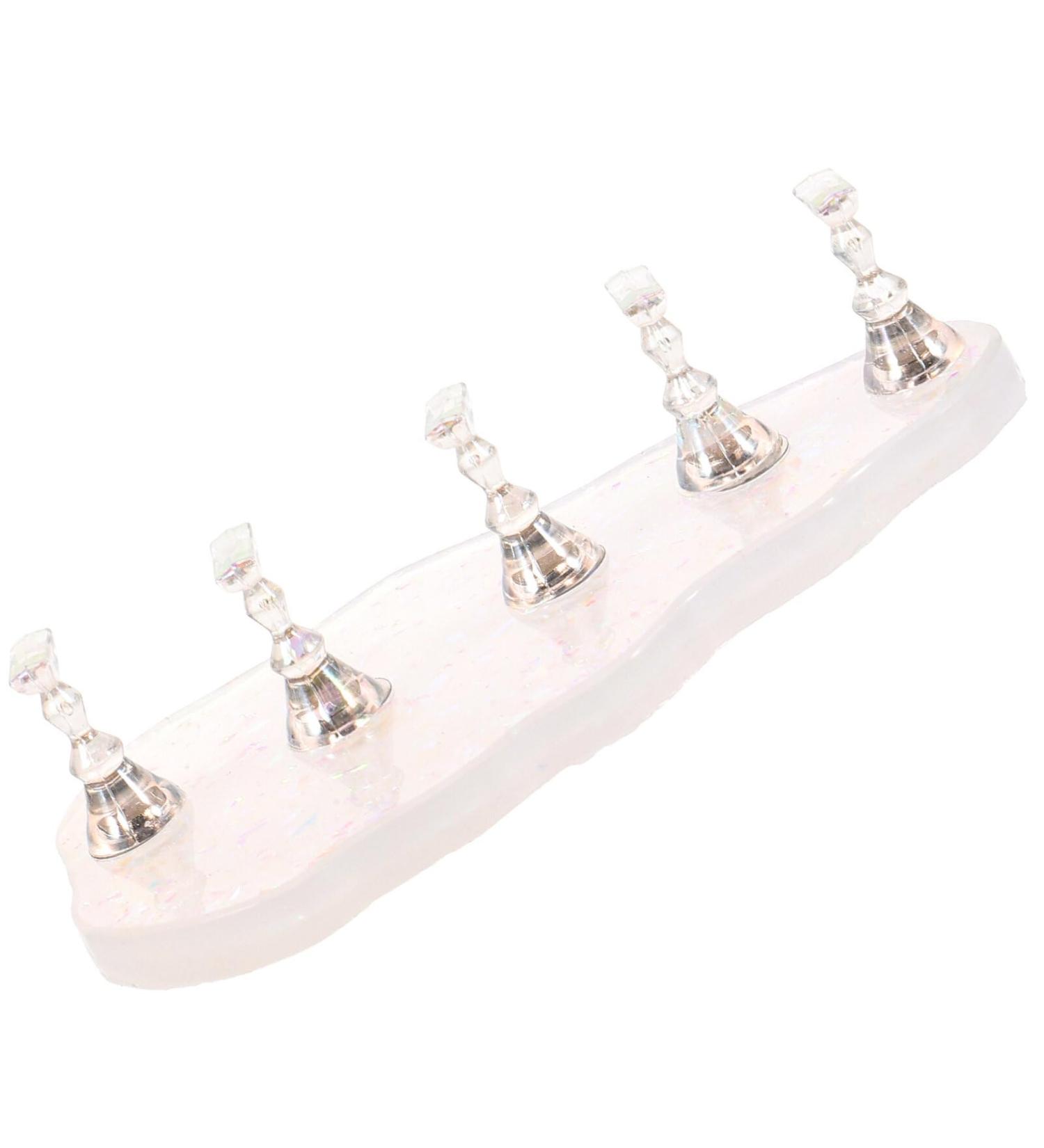 minkissy 1 Set Press on Nail Holder Nail Art Stand Nail Accessories Nail Stuff for Acrylic Nails Nail Display Stand Nail Stand Nail Painting Stand Nail Art Kits False Nails Portable Magnet - Buy Online on GoSupps.com