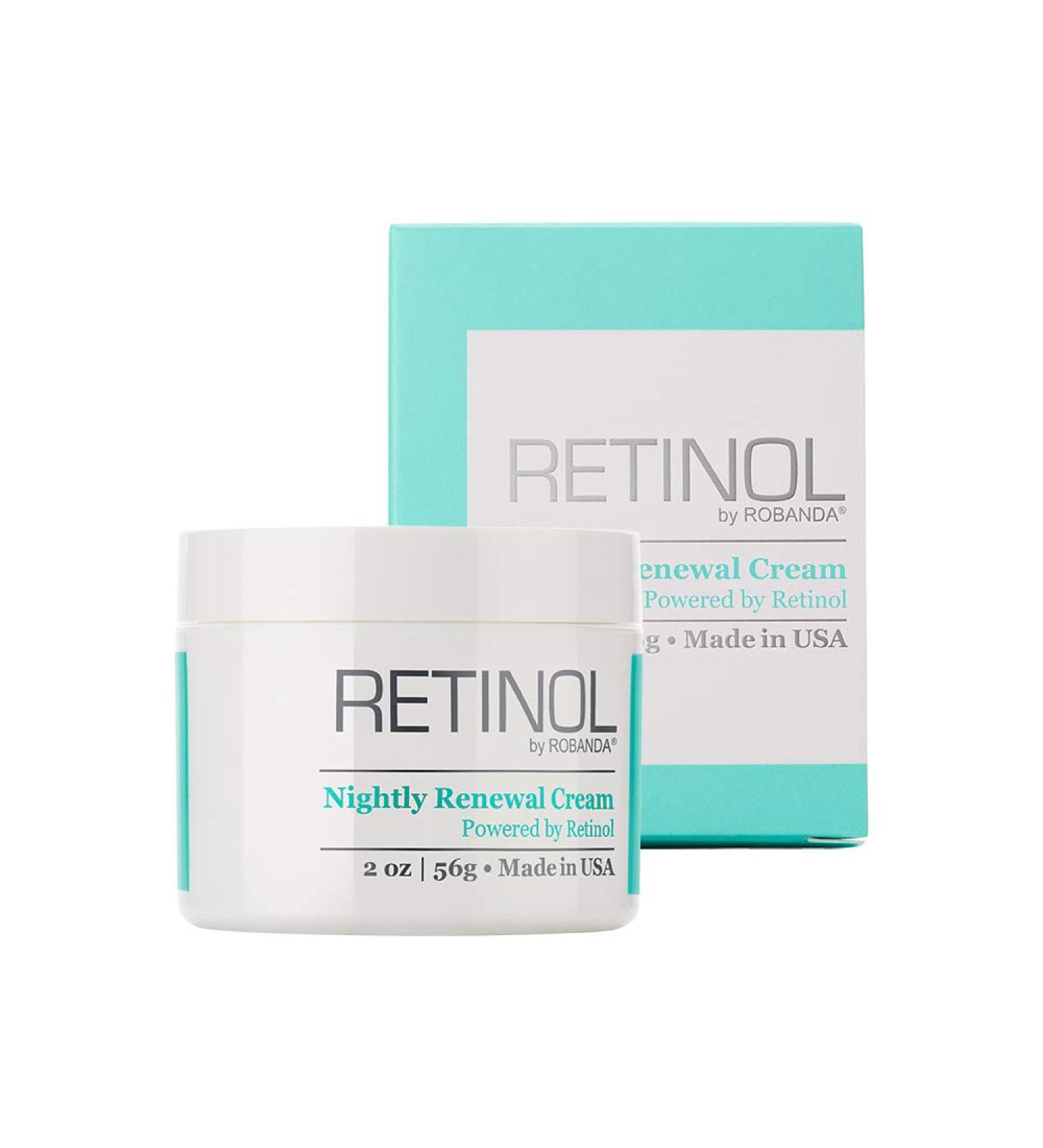 Retinol Nightly Renewal Cream | All-in-One Anti-Aging Night Cream for Wrinkles & Fine Lines - Shop Internationally - Buy Online on GoSupps.com