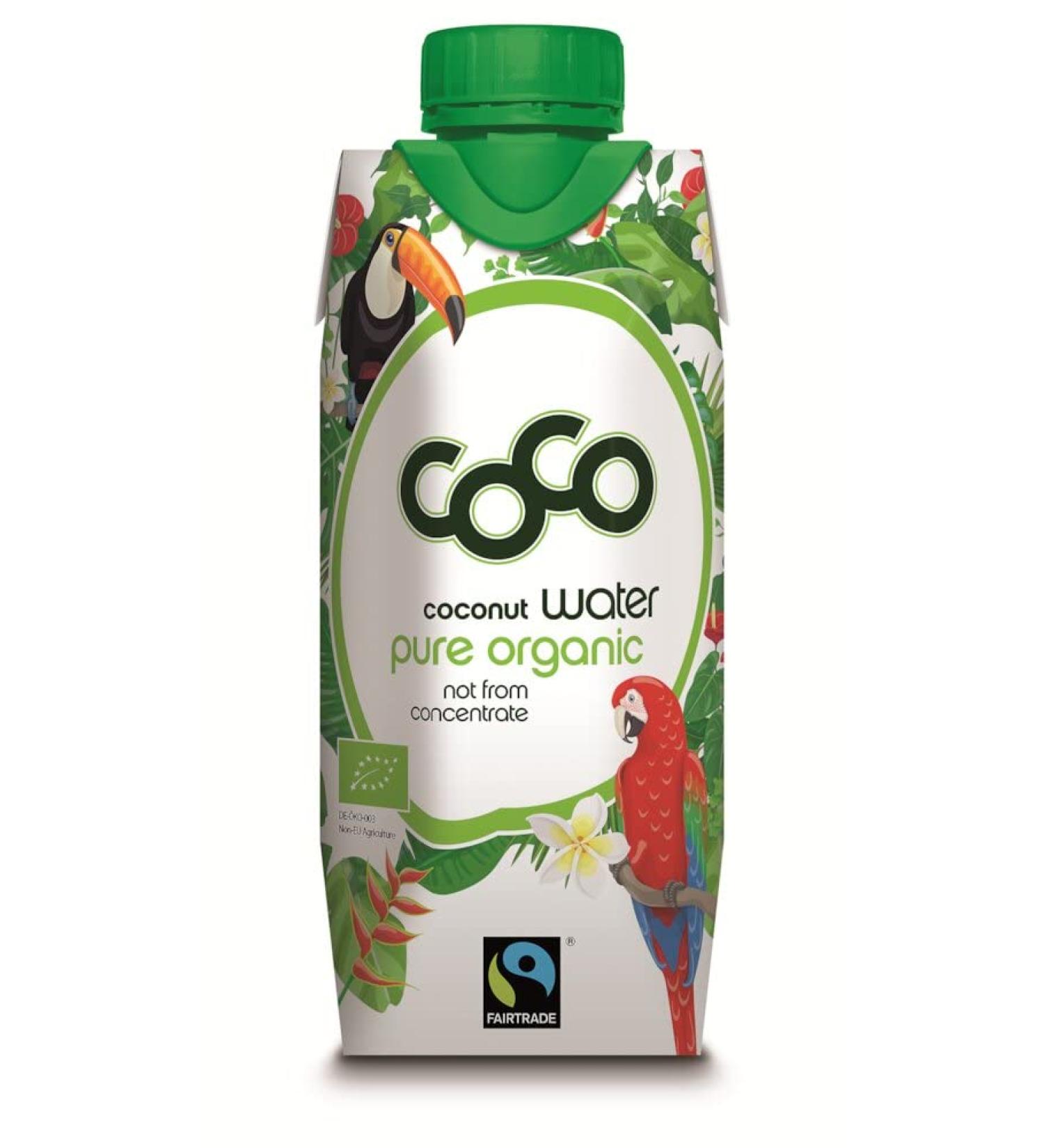 Dr. Antonio Martins Organic Coco Water Pur (6 x 330 ml)