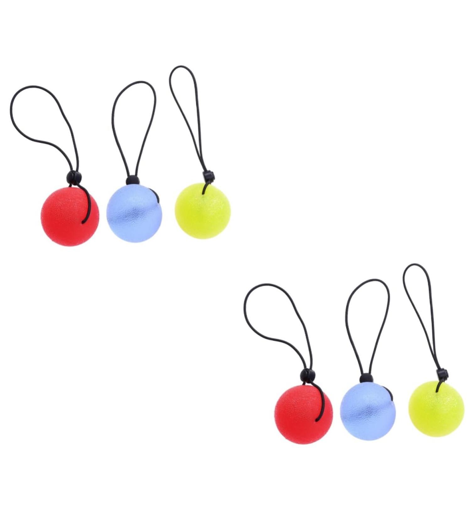 FRCOLOR 6 Pcs Grip Strengthening Balls | Fitness Hand Therapy & Squeezeballs for Effective Training - Buy Online on GoSupps.com