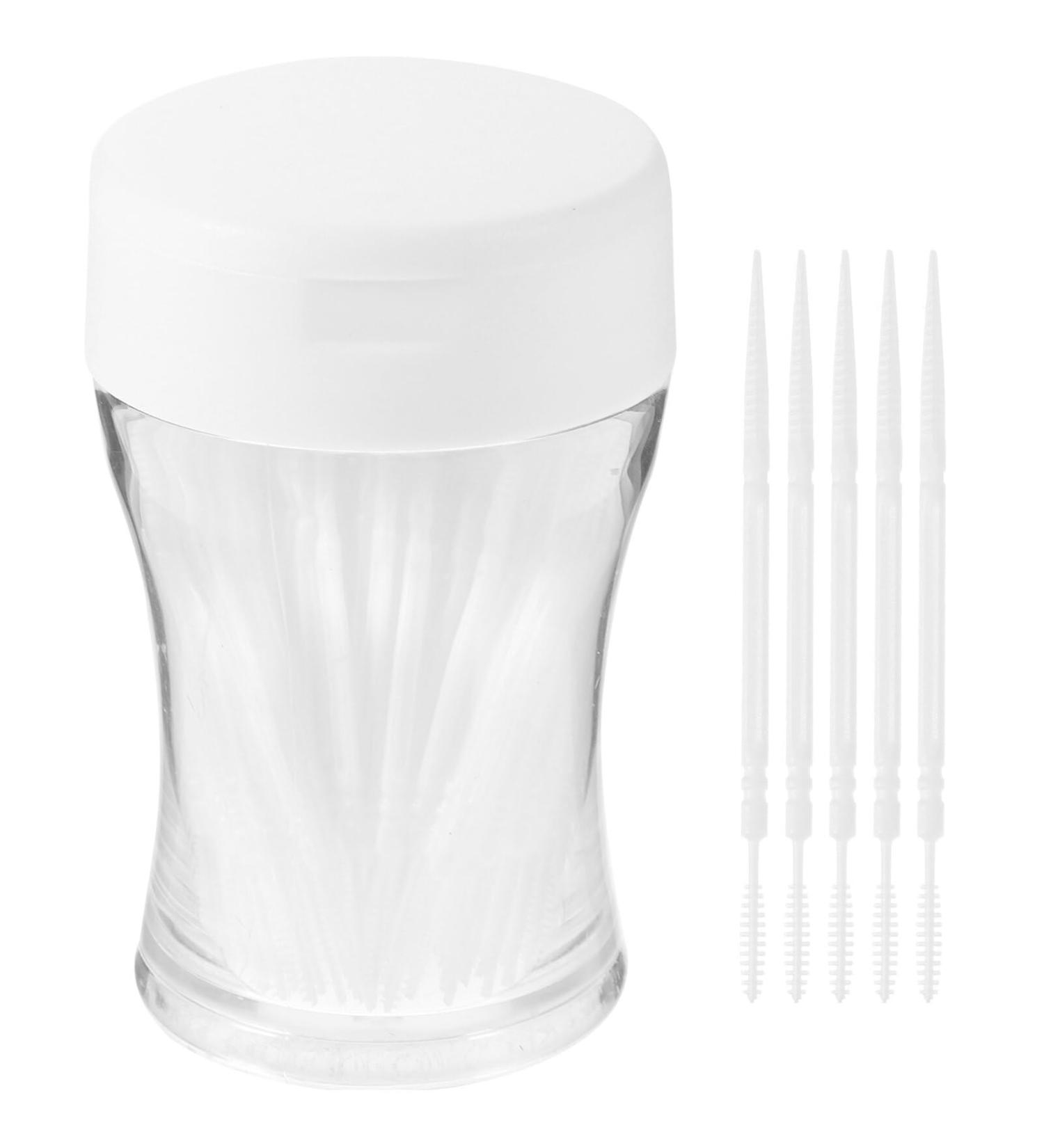 Supvox Interdental Brushes - 200 Pieces Safe Plastic Tooth Cleaning Tool for Adults (White) | Perfect for Dental Hygiene & Care - Buy Online on GoSupps.com