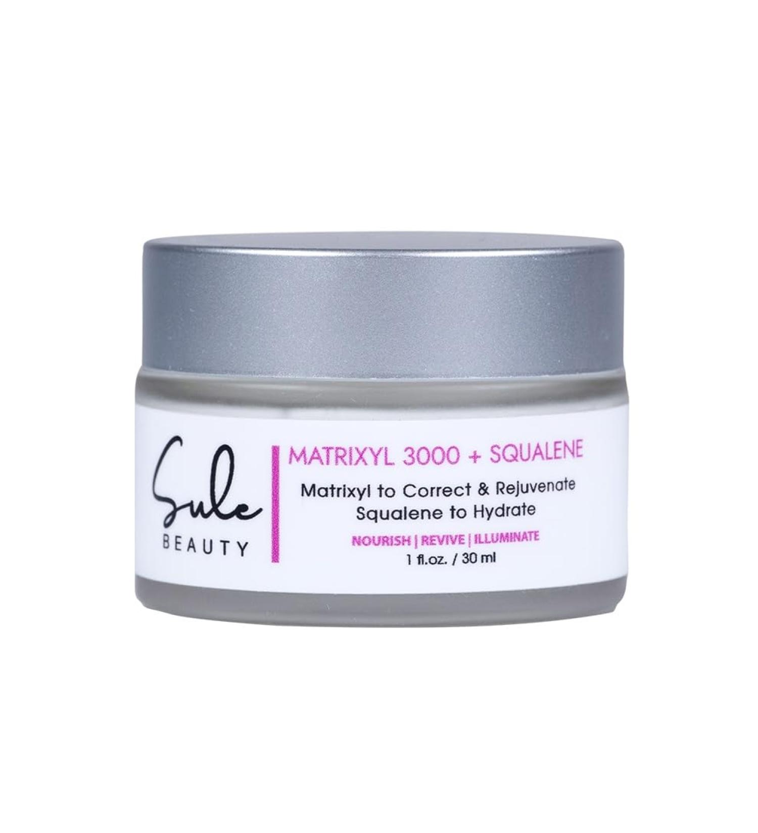 Sule Beauty MATRIXYL 3000 + SQUALANE FIRMING EYE CREAM Peptides that Stimulates Collagen Production Combats Aging Reduces Fine Lines & Wrinkles 1 Fl Oz - Buy Online on GoSupps.com