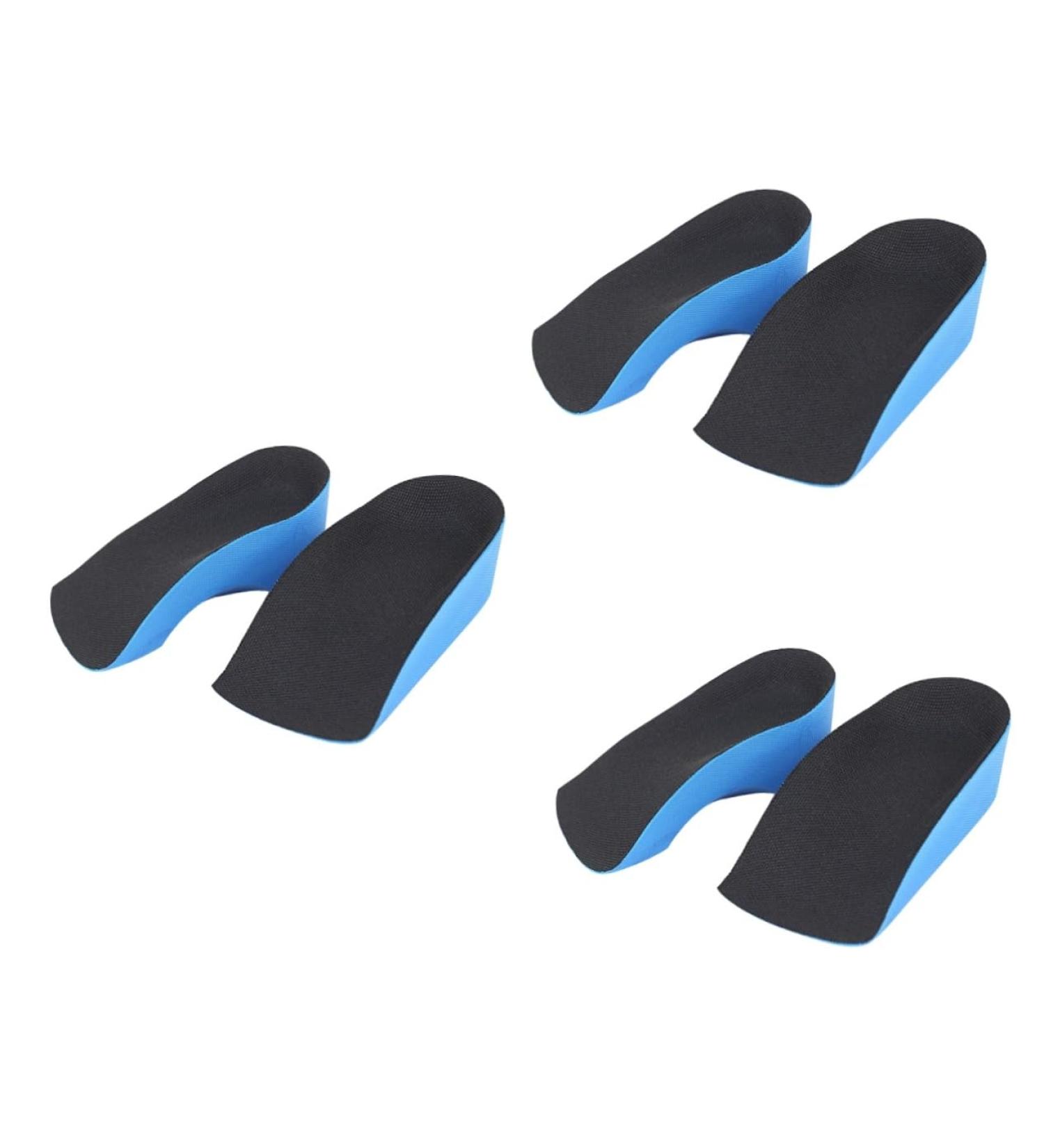 Buy Gatuida Height Increase Insoles for Men - 3 Pairs Heel Lift Inserts | Breathable Shoe Pads for Comfort & Height - Buy Online on GoSupps.com