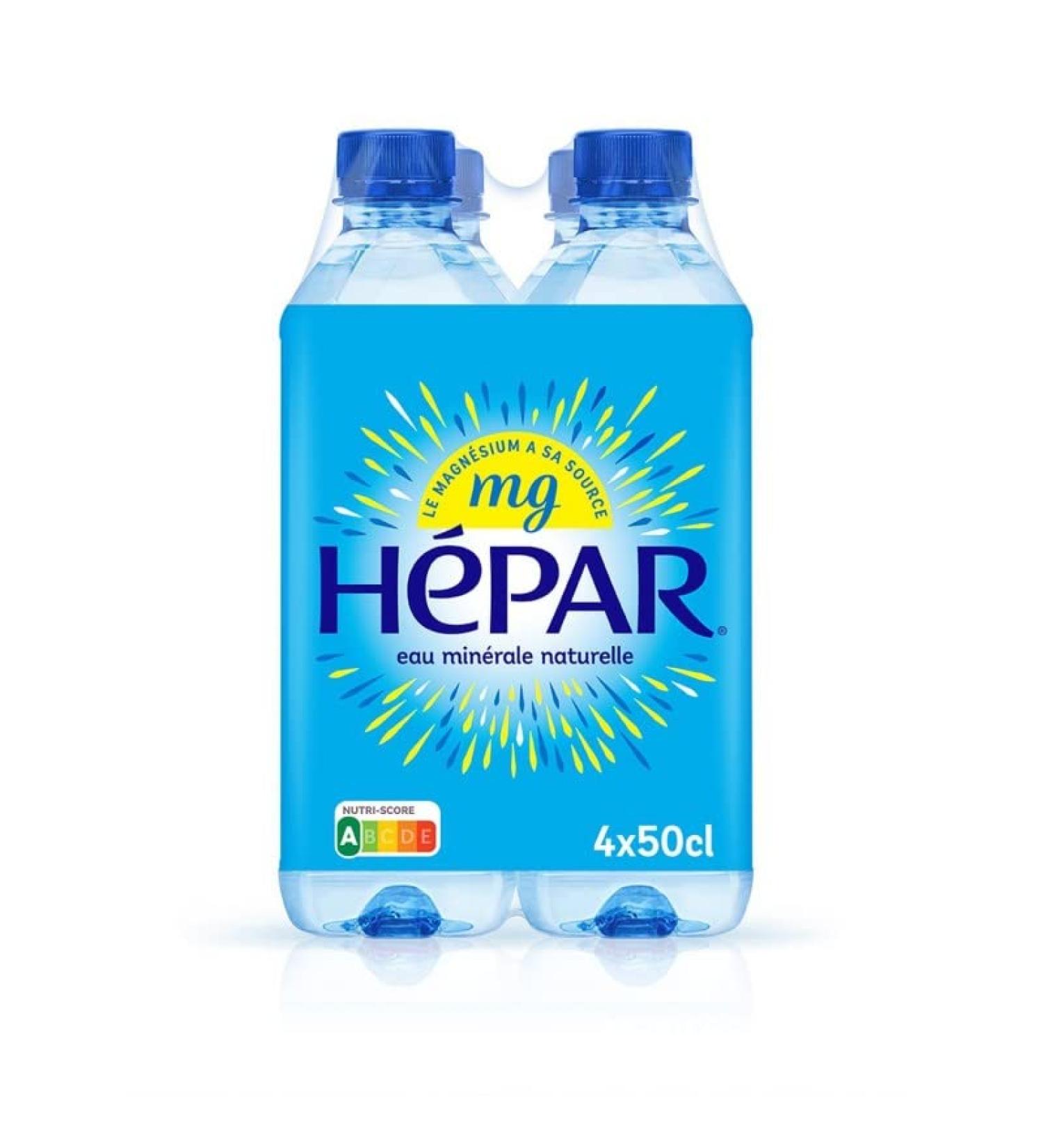 HEPAR Mineral Water 4X50cl - Buy Online on GoSupps.com