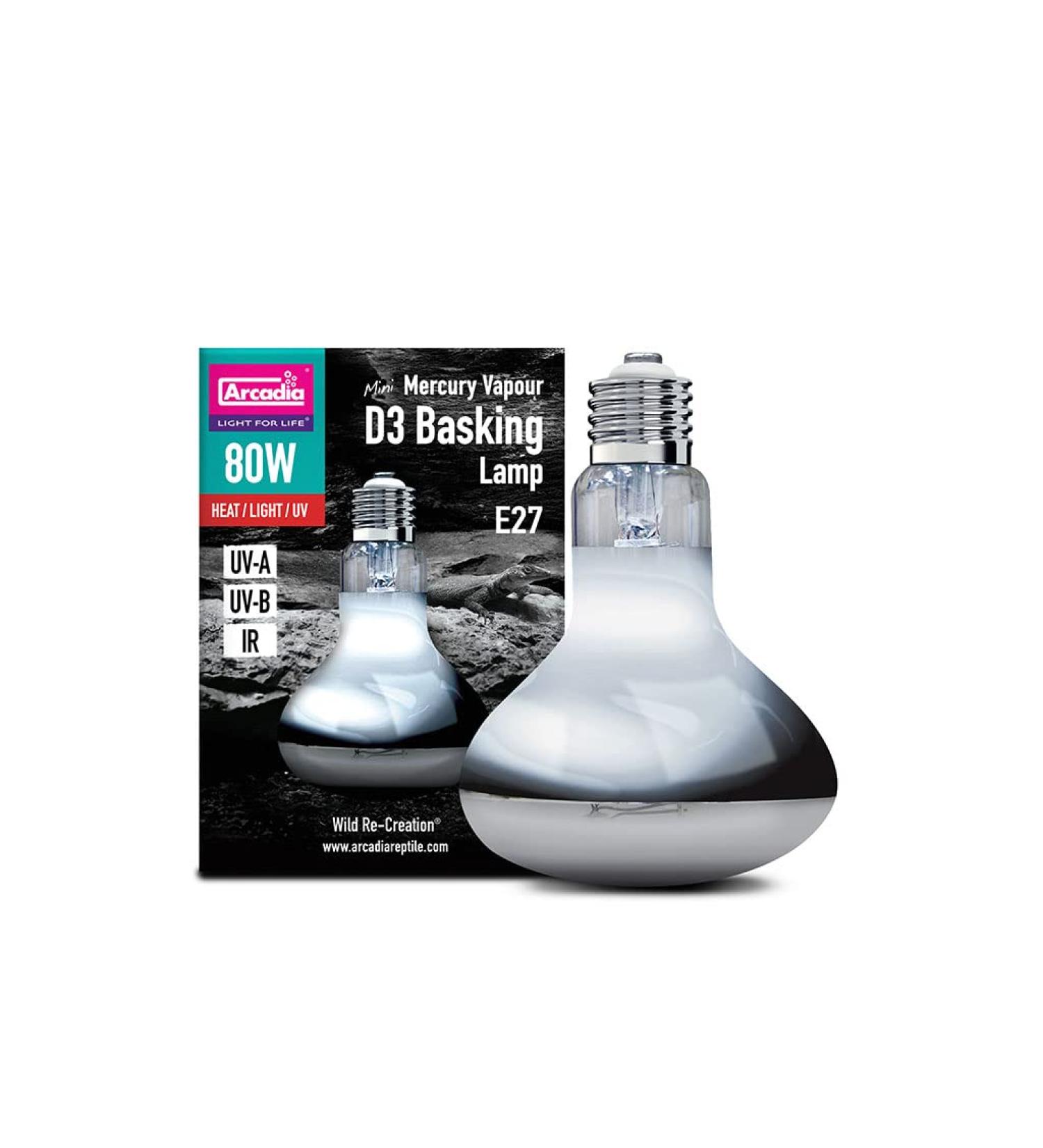 Ardacia SMA80E27 D3 Basking Lamp 80 W