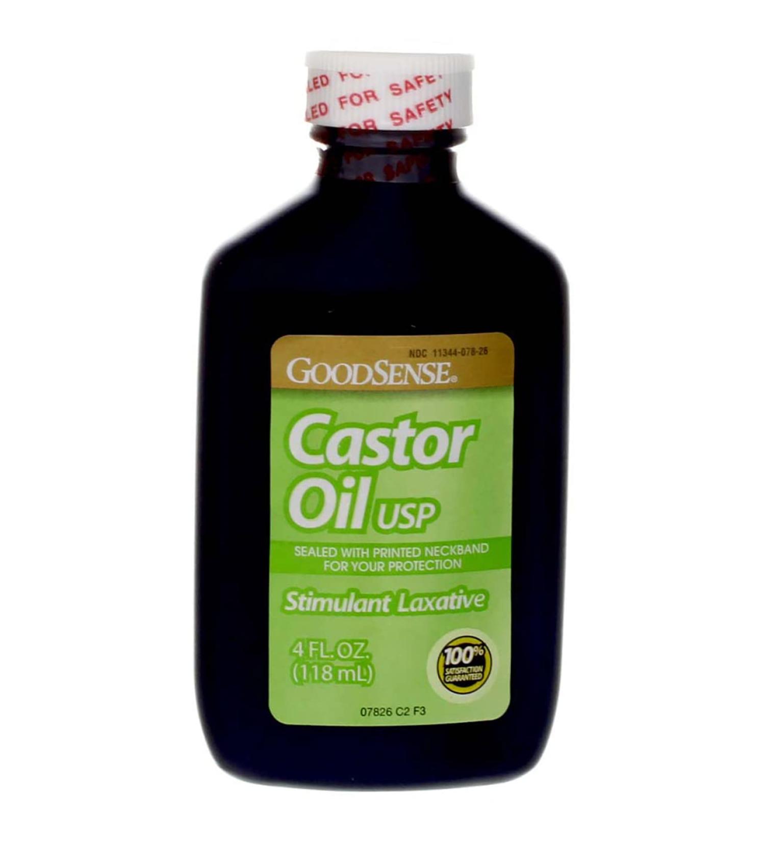 Buy GoodSense Castor Oil 4 fl oz - Pure & Natural for Health Benefits | International Shipping Available - Buy Online on GoSupps.com
