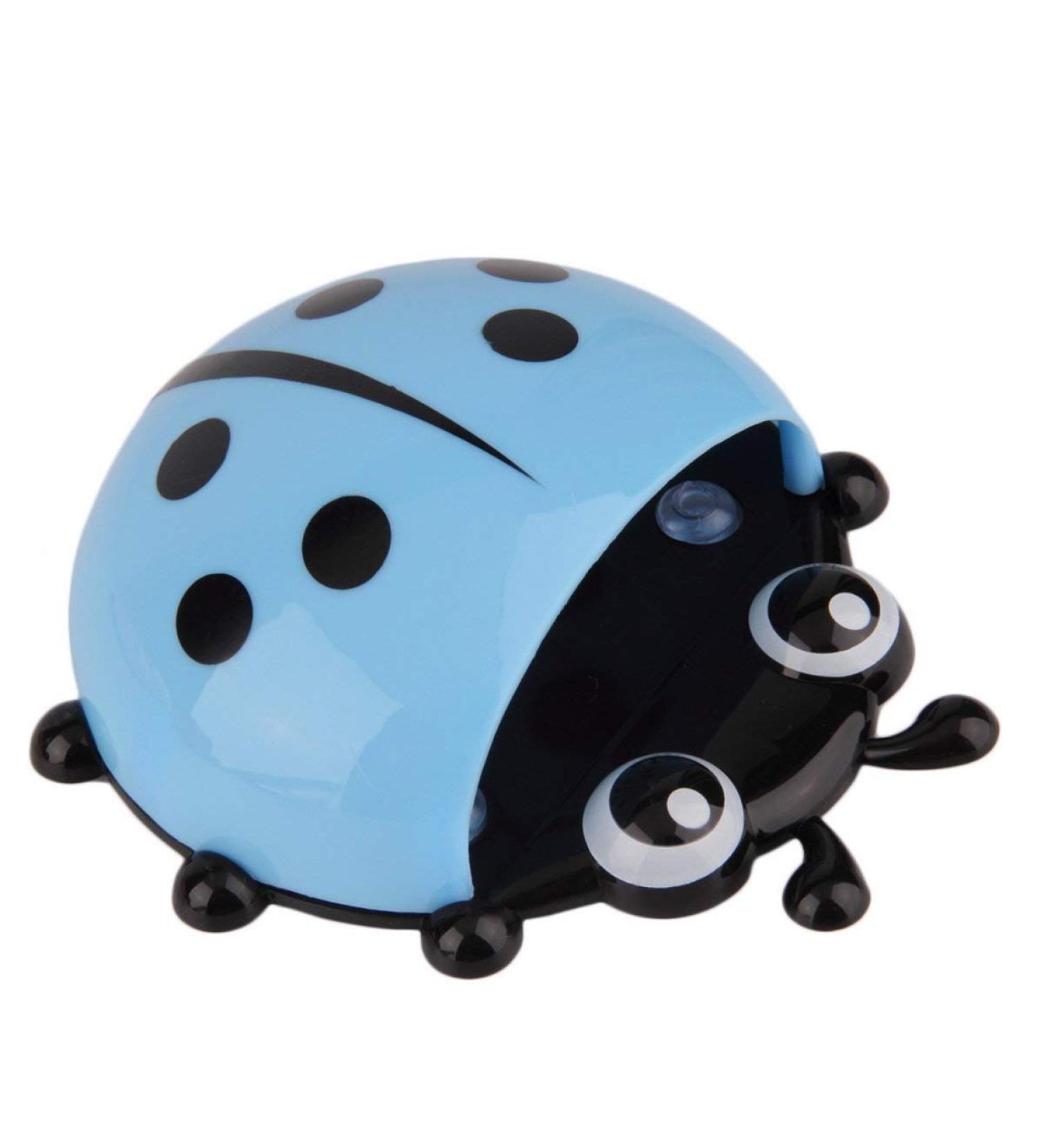 Greatangle Hot Fashion Ladybug Toothbrush Holder - Wall Suction Organizer for Bathroom - Stylish & Functional - Buy Online on GoSupps.com