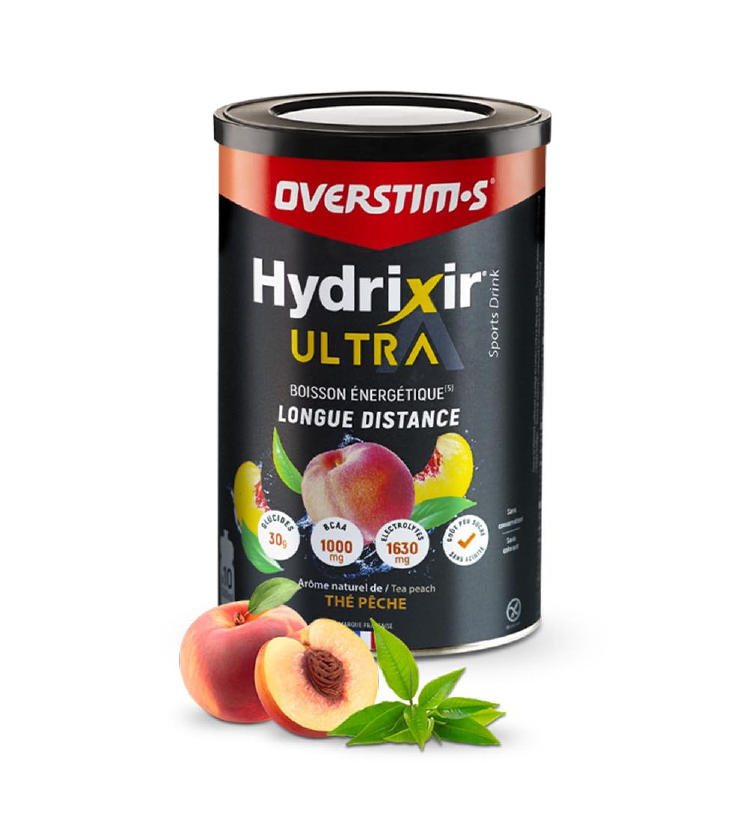 Overstim.s - Hydrixir Ultra energy drink (400g) - 3 sources of carbohydrates - 4 electrolytes - 6 vitamins - BCAA + Glutam - Buy Online on GoSupps.com
