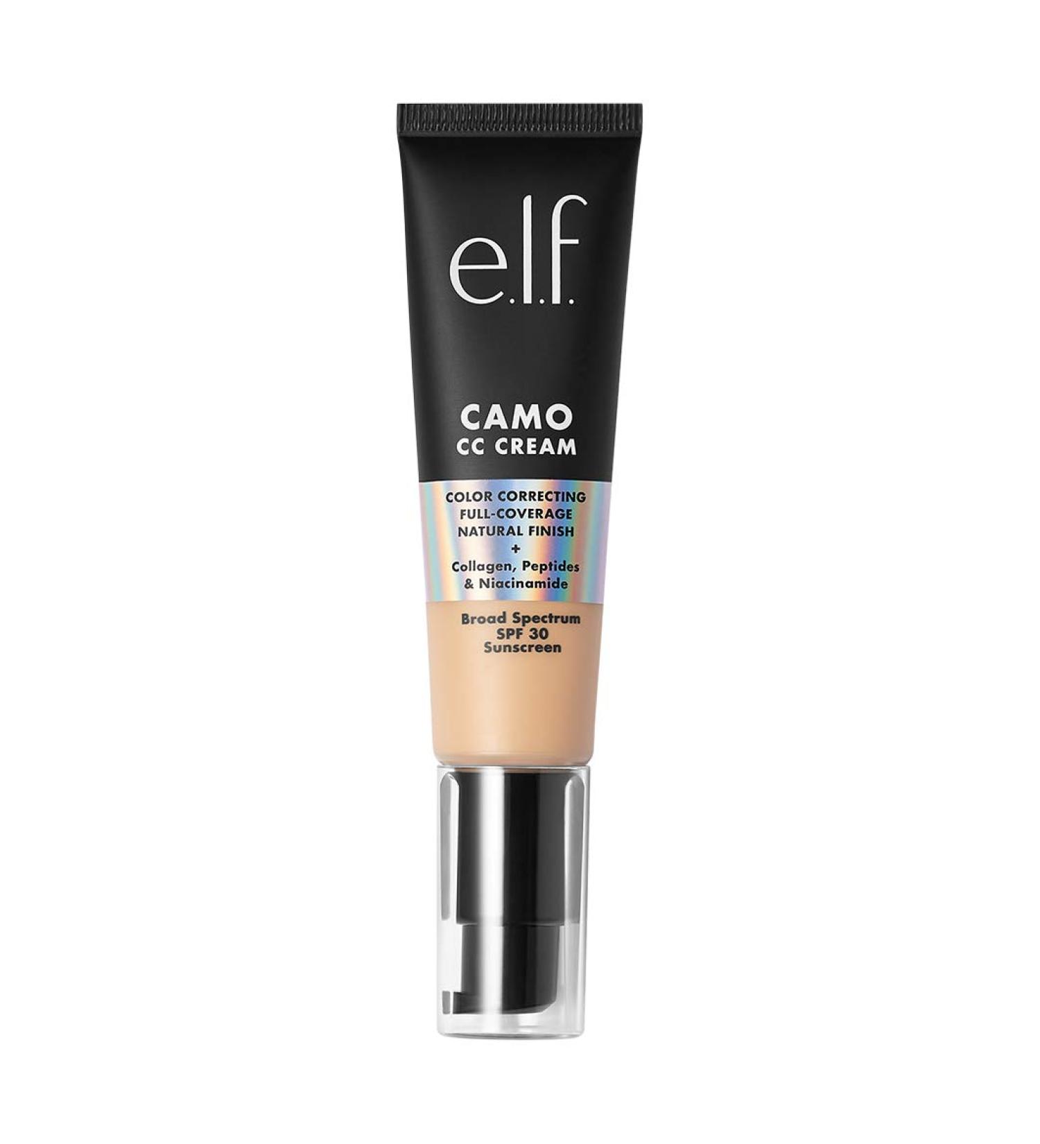 E.L.F. Camo CC Cream SPF 30 - Light 240W | 1.05 oz - Best CC Cream for Coverage & Protection - Buy Online on GoSupps.com