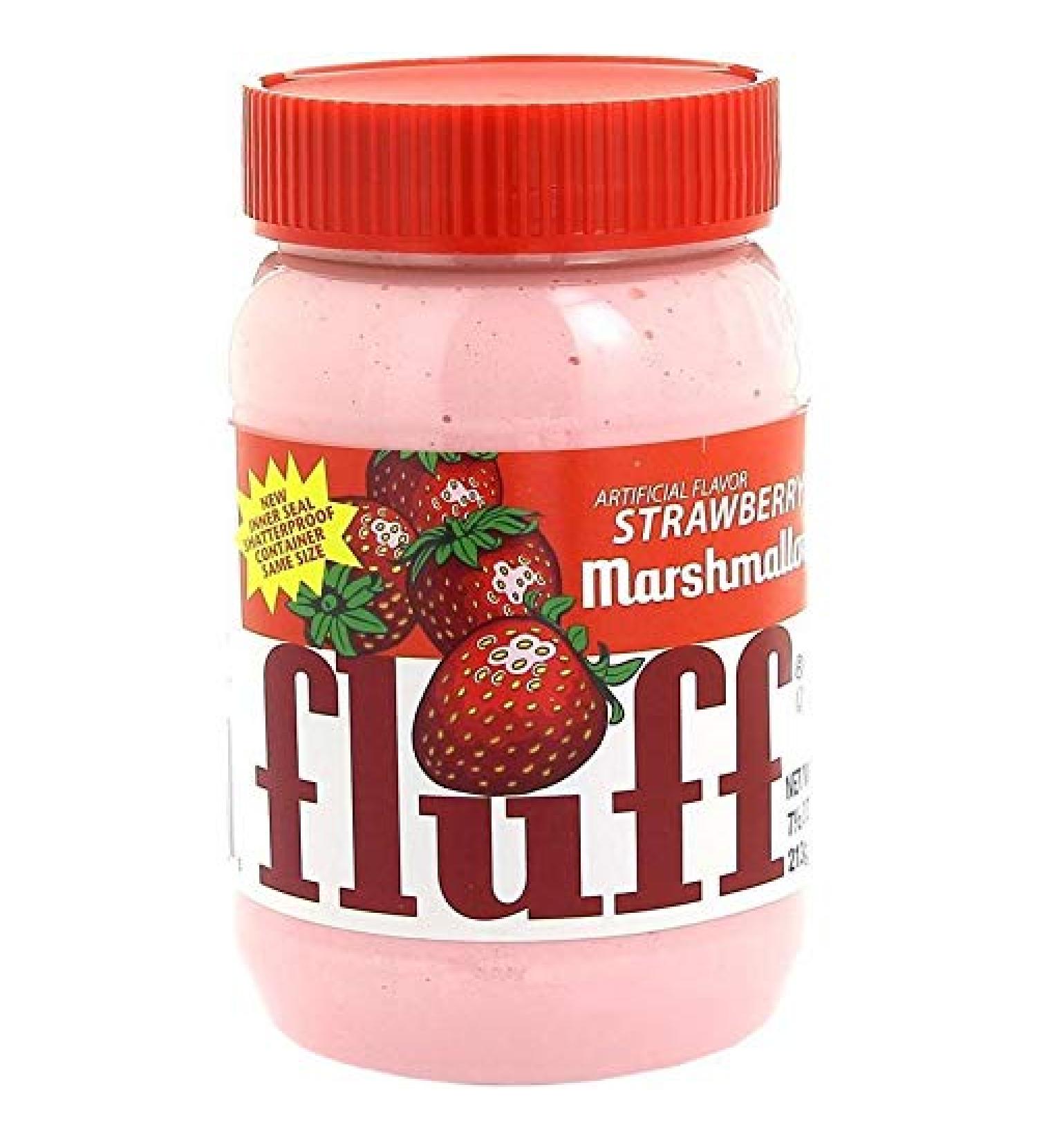 FLUFF - Marsmallow Strawberry 213G - Pack of 3 - Buy Online on GoSupps.com