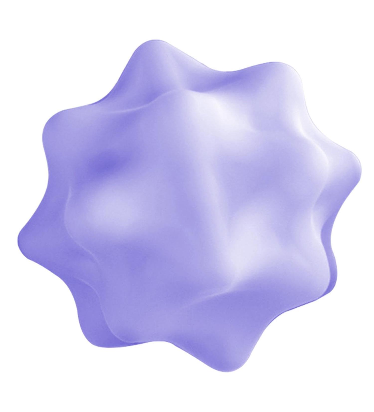 Foot Massage Balls - Spiky Roller for Myofascial Release & Mobility | Deep Tissue Massager in Violet - Buy Online on GoSupps.com