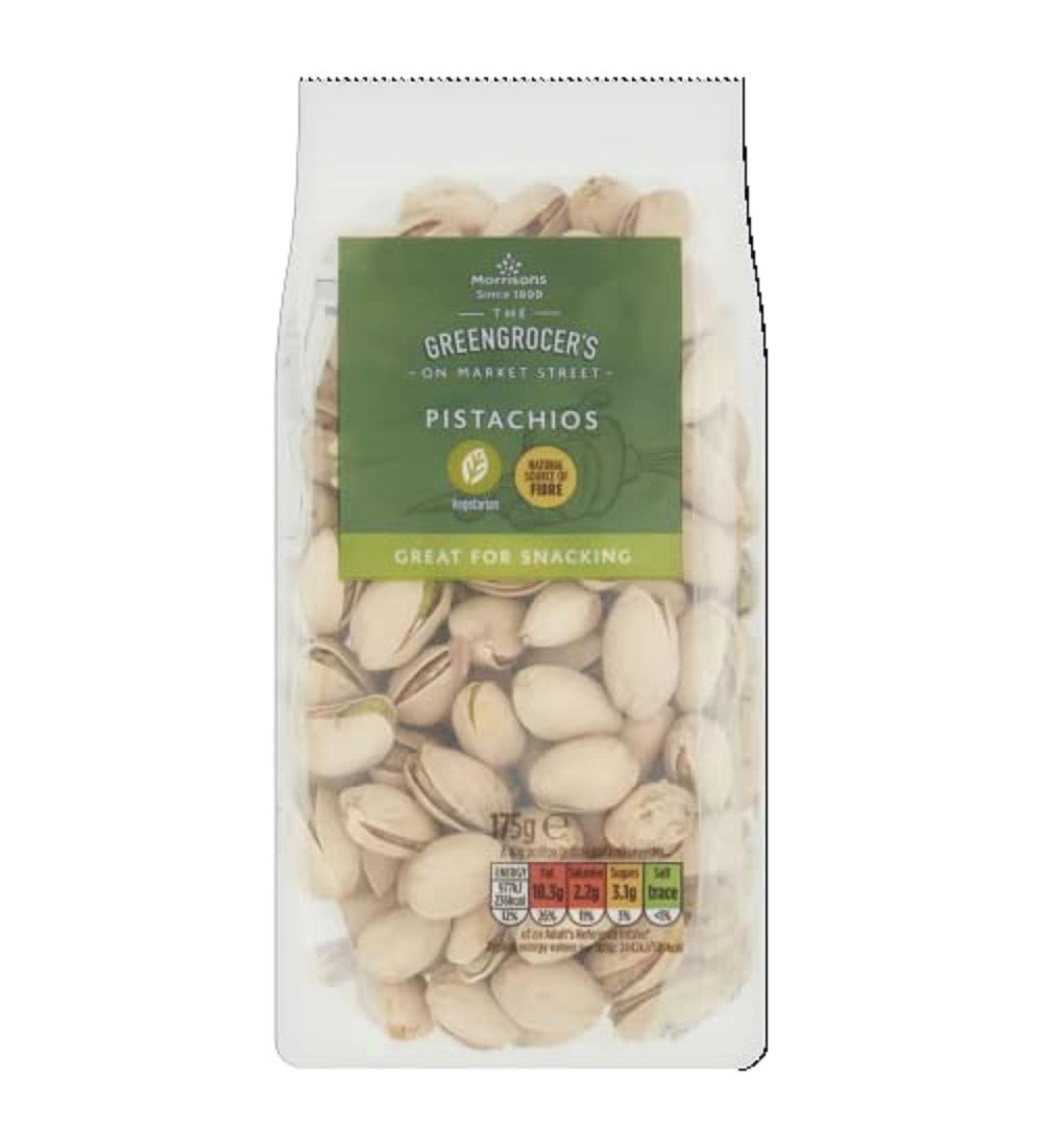 Morrisons Pistachios 175g - Buy Online on GoSupps.com