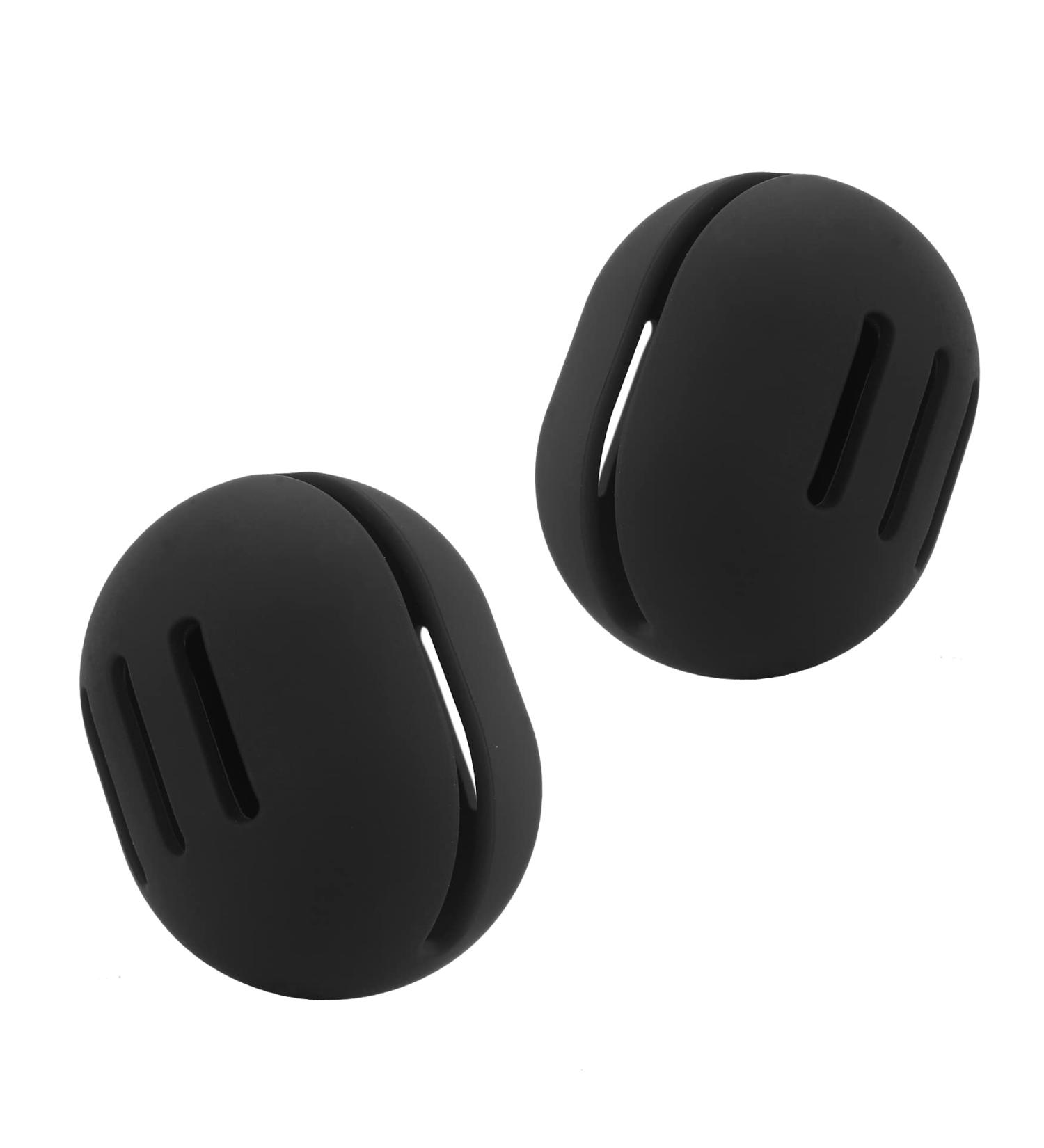 FERYES 2 PCS Makeup Sponge Holder - Silicone Beauty Blender Case for Travel | Black Makeup Sponge Holder Set - Buy Online on GoSupps.com