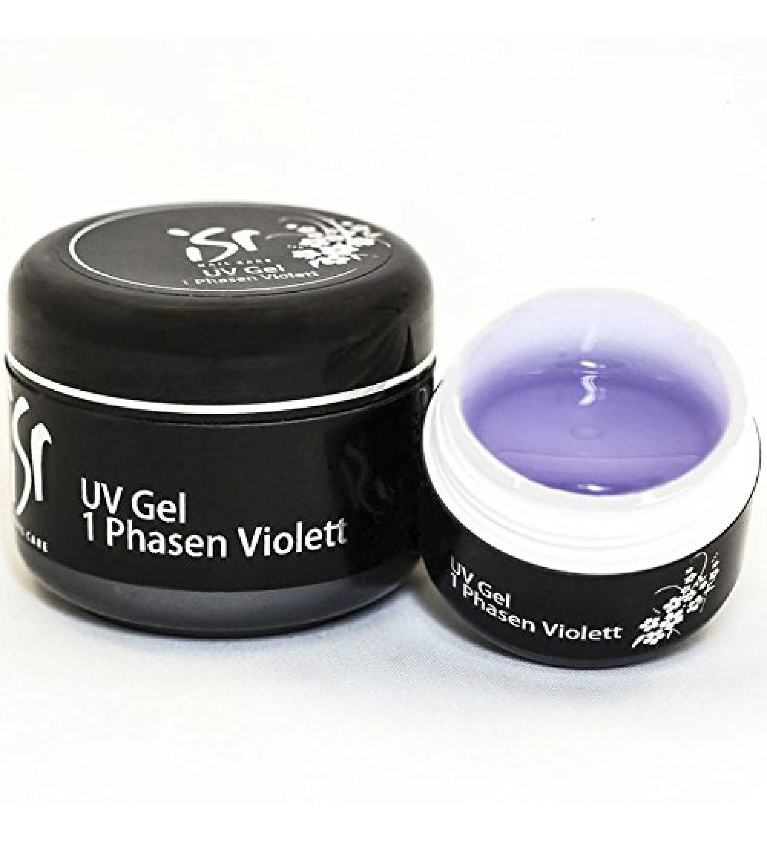 Uv gel 1 phases violet 3in1 nail gel prime primer.