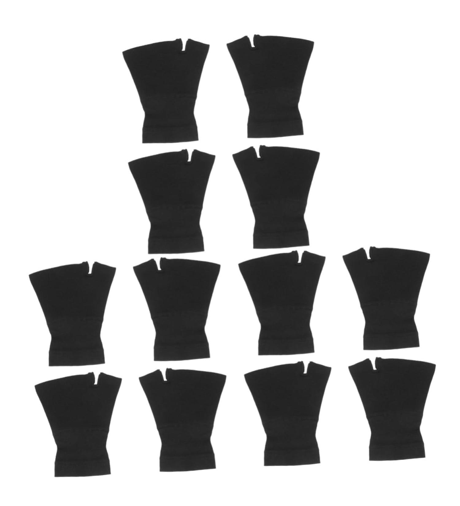 NOLITOY 6 Pairs Wrist Brace Support Gloves - Compression Hand Protector for Pain Relief & Comfort | International Shipping Available - Buy Online on GoSupps.com