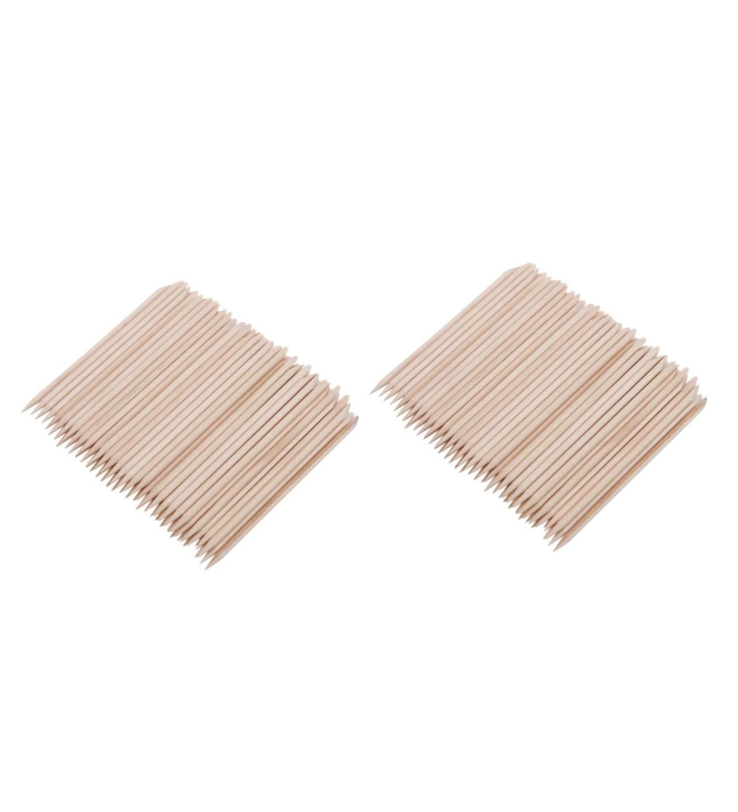 FRCOLOR 200 Pcs Wood Cuticle Pusher Bulk Wooden Nail Supplies Nail Art Wood Sticks Cuticles Nails Remover Tool Orange Wood Sticks Orange Wood Stick for Nails Bamboo Manicure Cleaning Stick mediumx2pcs As Shownx2pcs - Buy Online on GoSupps.com