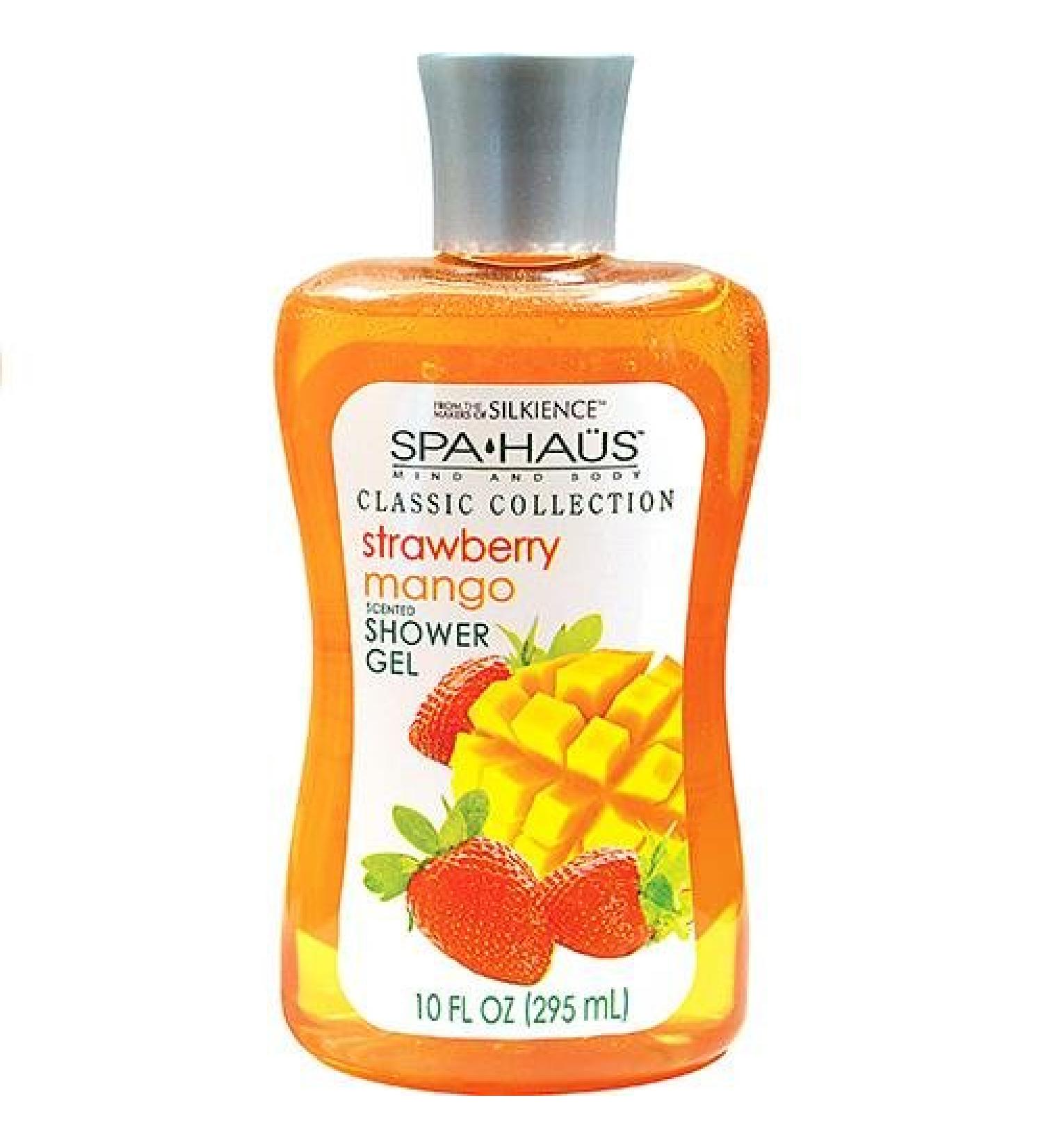 10oz Spa Haus Shower Gel Stawberry Mango