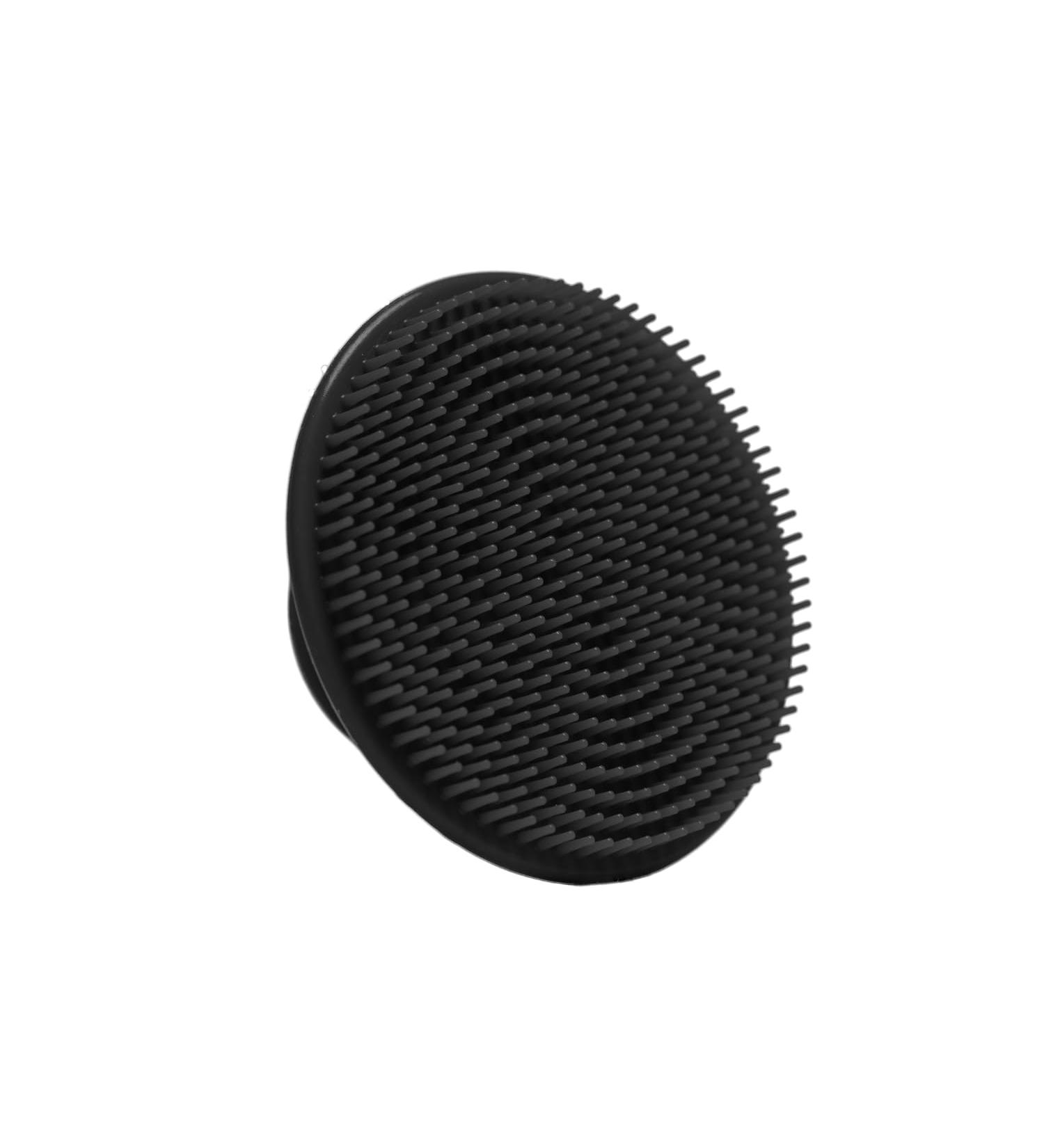 flexii Silicone Face Scrubber - Premium Facial Cleansing Brush Gentle Face Exfoliator for Sensitive Skin Eco-Friendly Skin Care for Women & Men - Wild Charcoal - Buy Online on GoSupps.com