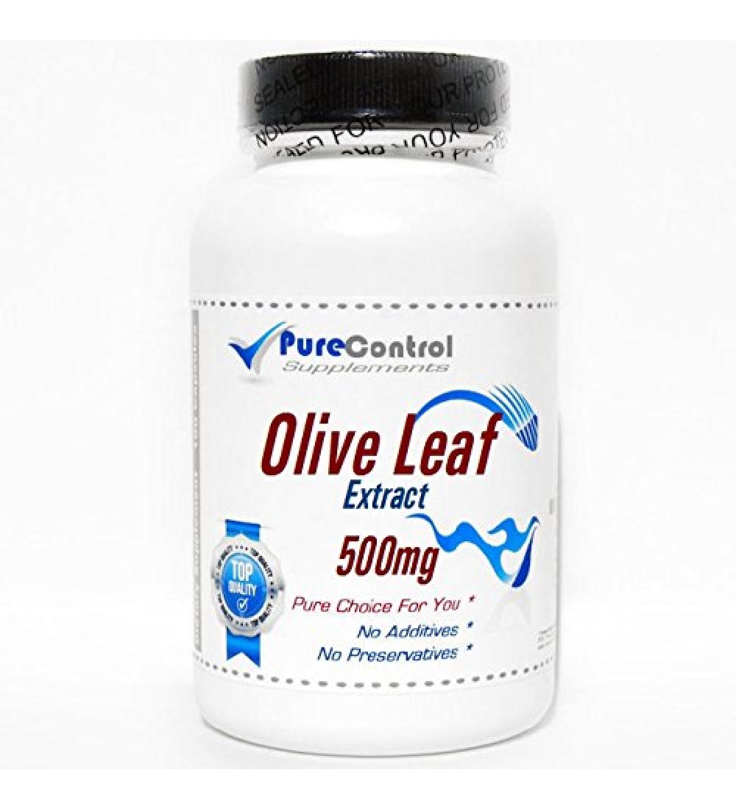 Olive Leaf Extract 500mg // 100 Capsules // Pure // by PureControl Supplements