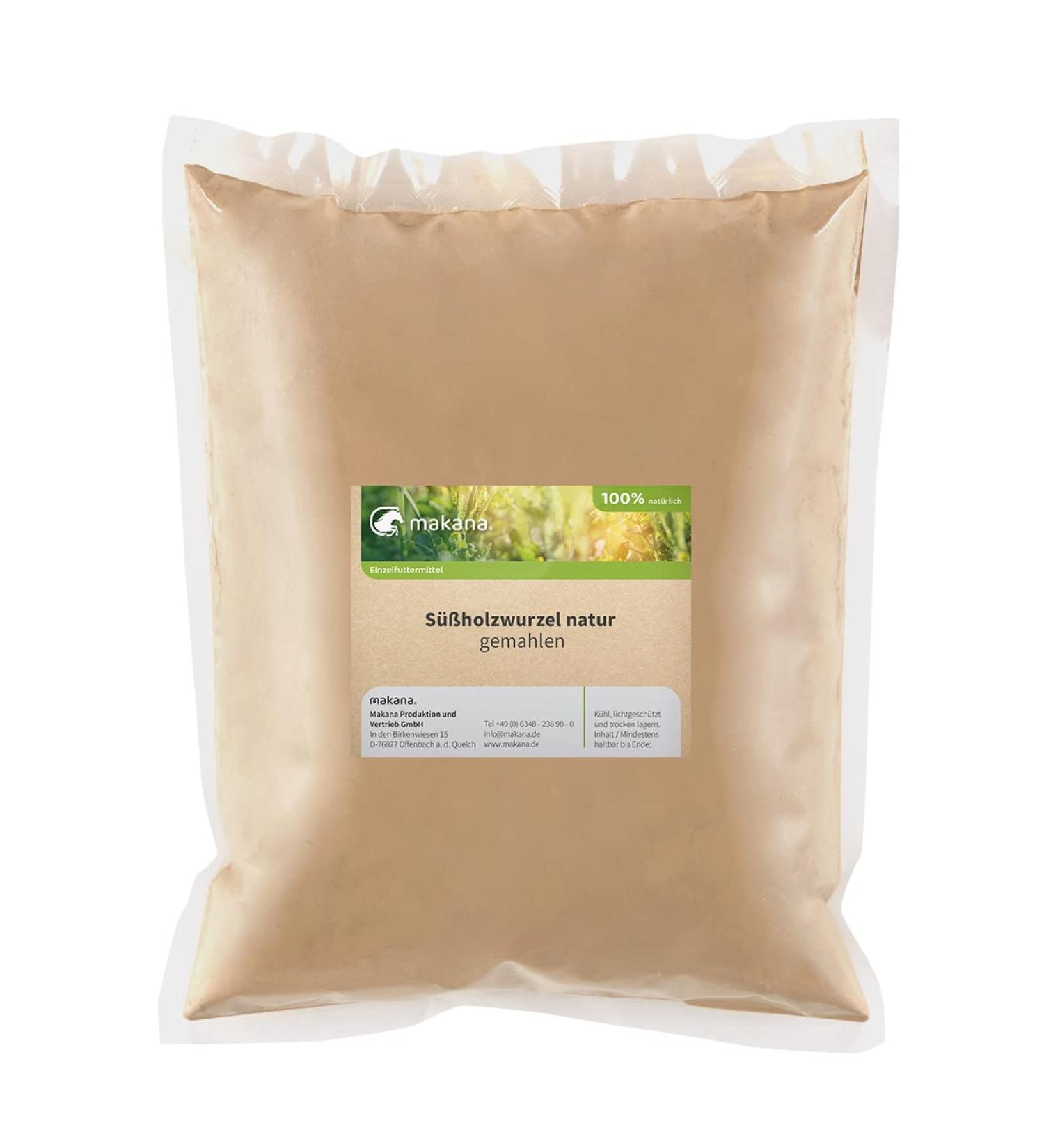 Makana licorice root for animals ground 500 g bag