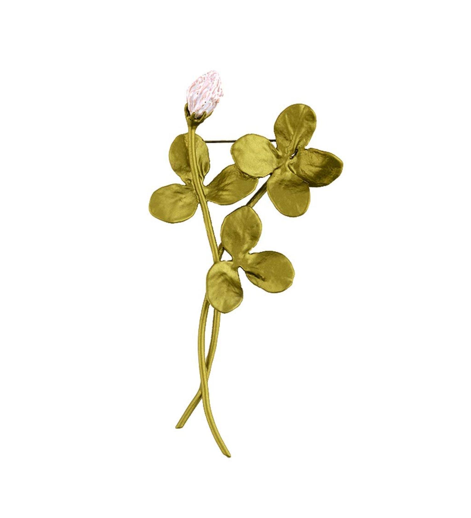 WIPPWER Pin Jewelry Gifts for Women Clothing Accessories Brooch Pins Vintage Four Leaf Clover Exquisite Gilded Brooch Pin for Women Girls Brooches & Pins - Buy Online on GoSupps.com