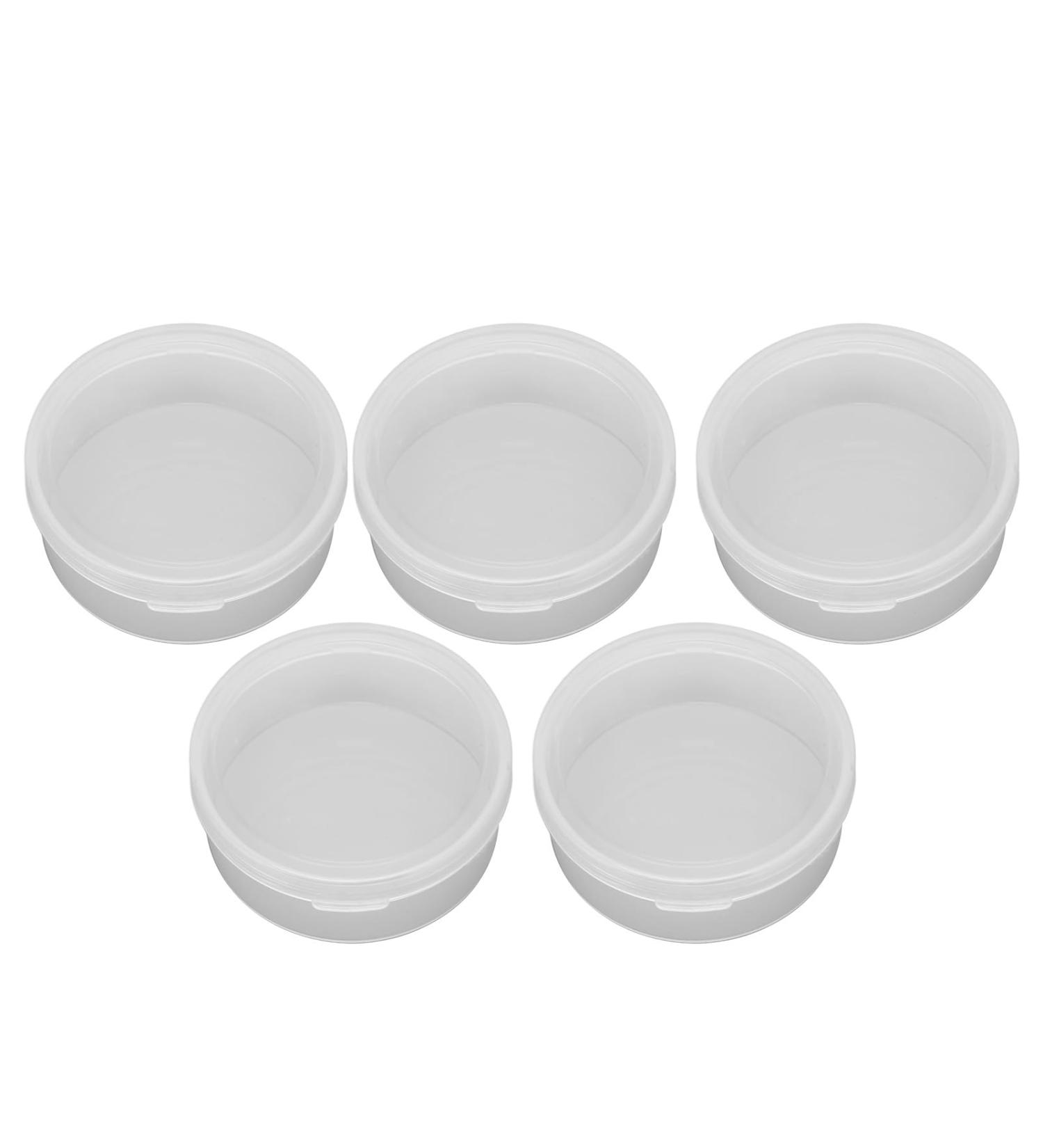 Air Cushion Powder Puff Organizer Multi Purpose Powder Puff Organizer Portable Sponge Powder Puff Organizer Round Transparent Organizer for Earrings Jewelry Powder Puffs - Buy Online on GoSupps.com