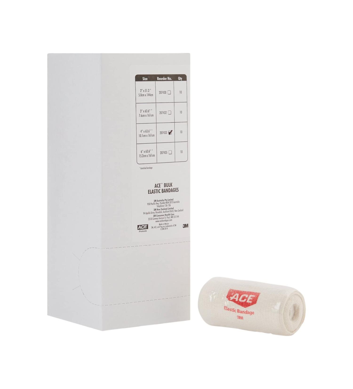 Buy 3M 207433 Bandage - Ace Wrap LTX NS Elastic 4x5yd Reusable - 10 Pack - International Shipping - Buy Online on GoSupps.com