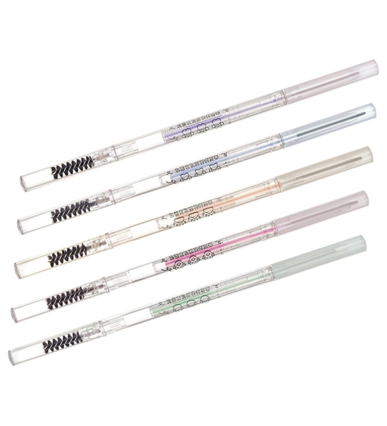 PLAFOPE 5pcs Ash Brown Eyebrow Pencil Brow Pencils Eyebrow Makeup Tools Thin Eyebrow Pencil Plastic - Buy Online on GoSupps.com