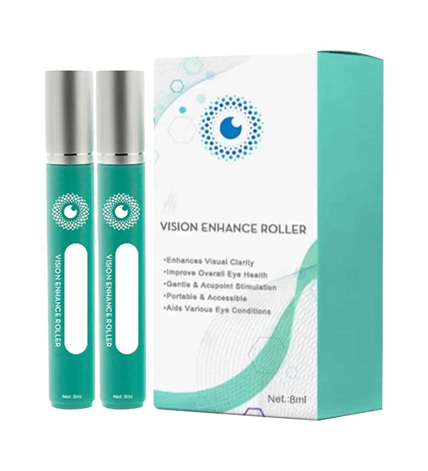 Medilisk Vision Enhance Roller Vision Enhance Roller Medilisk Eye Massage Roller Alleviates Eye Strain Relieve Eye Strain Enhances Visual Clarity (2PCS) - Buy Online on GoSupps.com