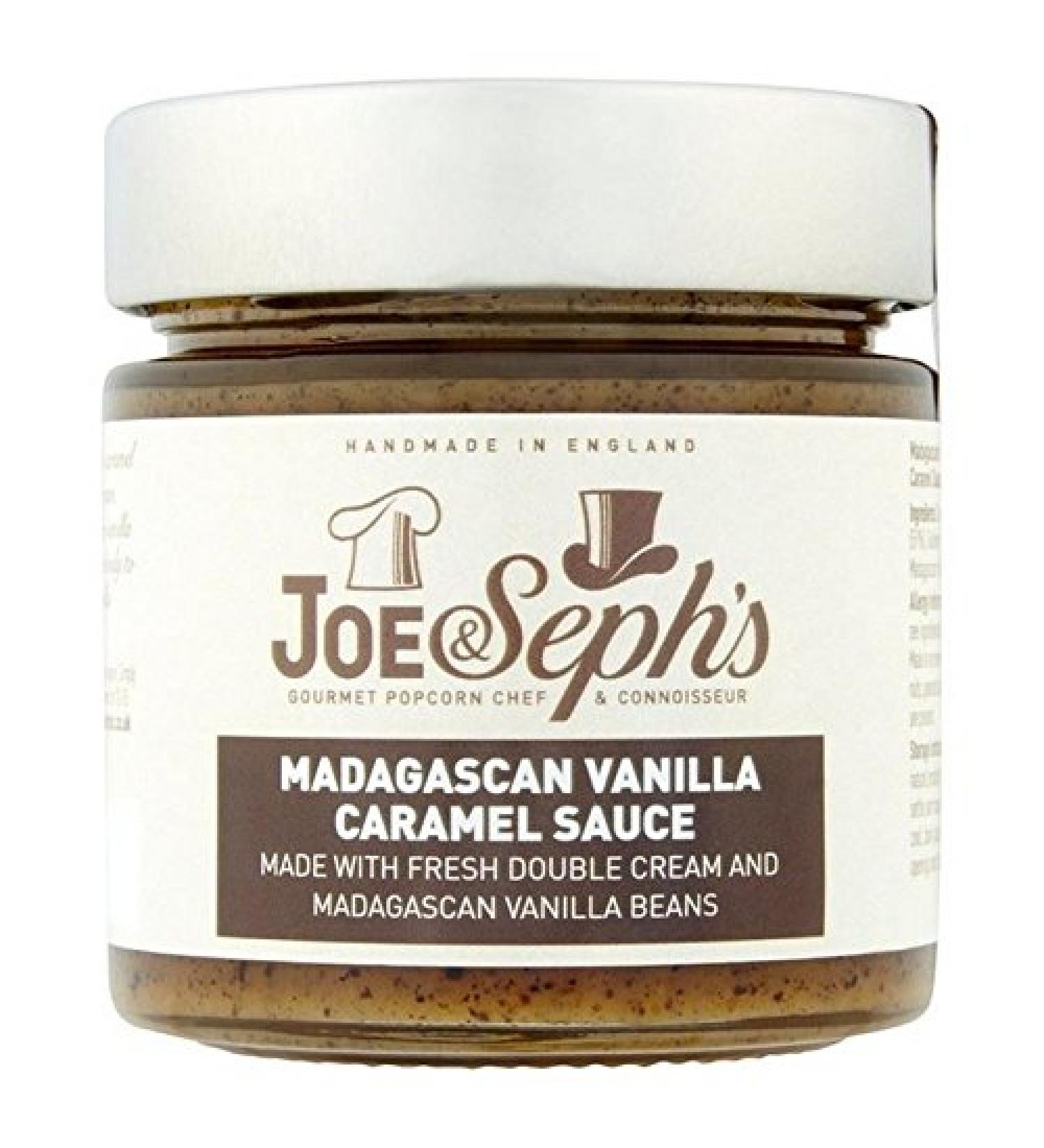 Joe & Seph's Madagascan Vanilla Caramel Sauce 230g (Pack of 6)
