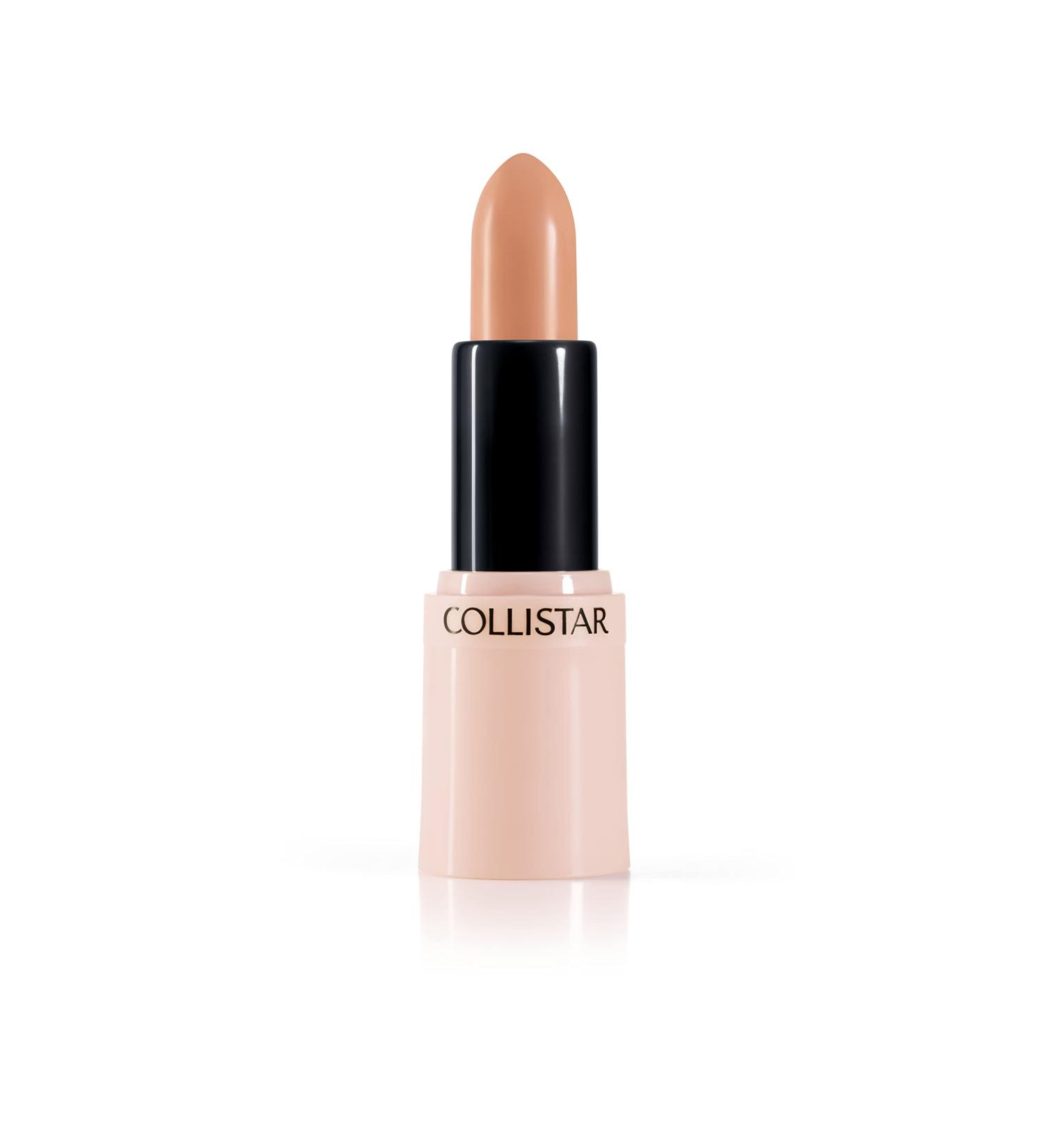 Collistar Impeccable Concealer Stick Minimizes Blemishes Bags & Dark Circles Long Life 24 Hours Medium/High Coverage Water Resistant Silicone Alcohol & Fragrance Free 3ml
