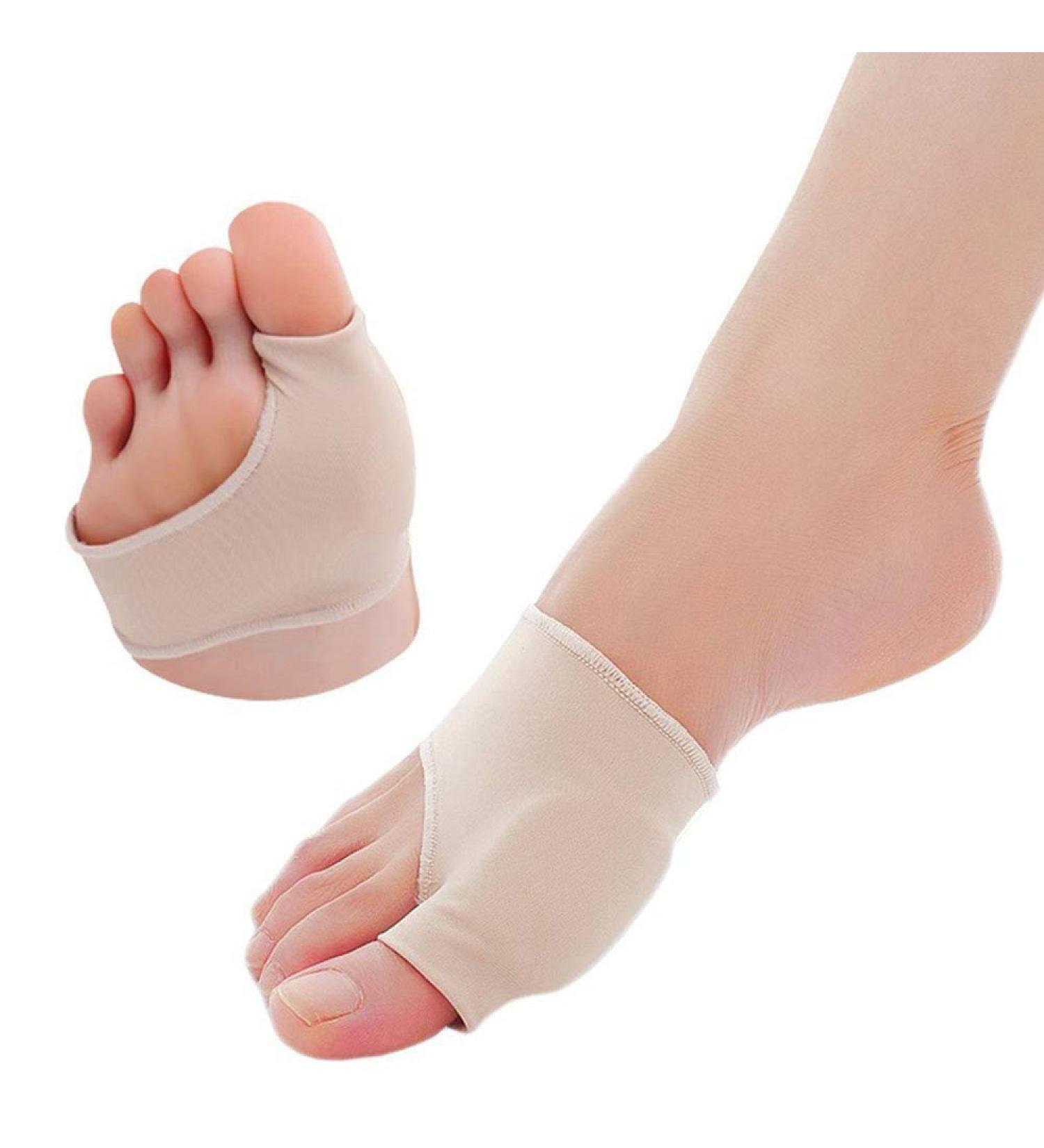 Higger Hallux Valgus Gel Pad Bunion Sleeves - Effective Bunion Relief Booties for Post-Operation Comfort - Wearable with Shoes - Buy Online on GoSupps.com