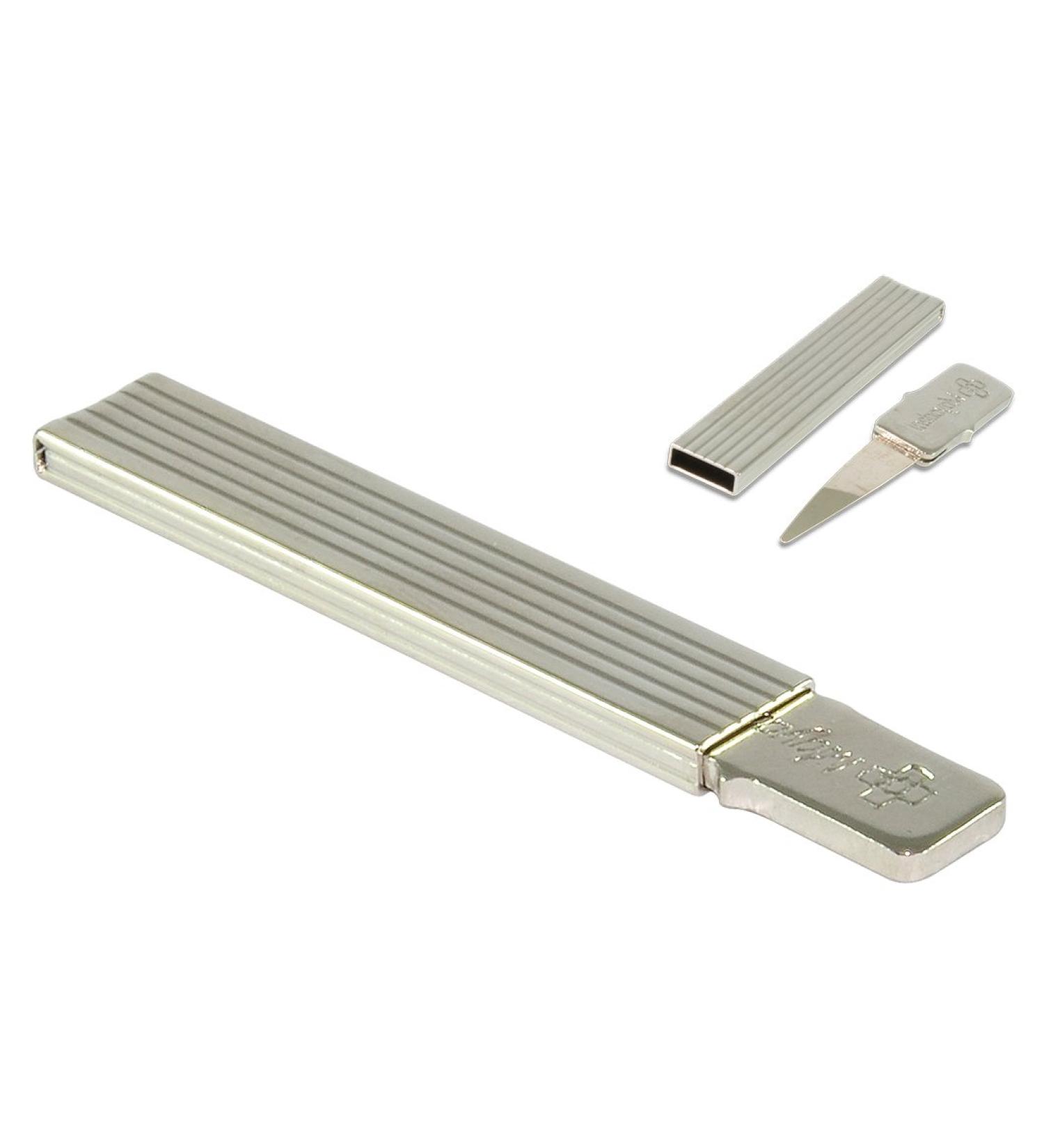 Pflegehome24 Toothpick with silver leaf total length approx. 5.5cm - Tooth cleaner