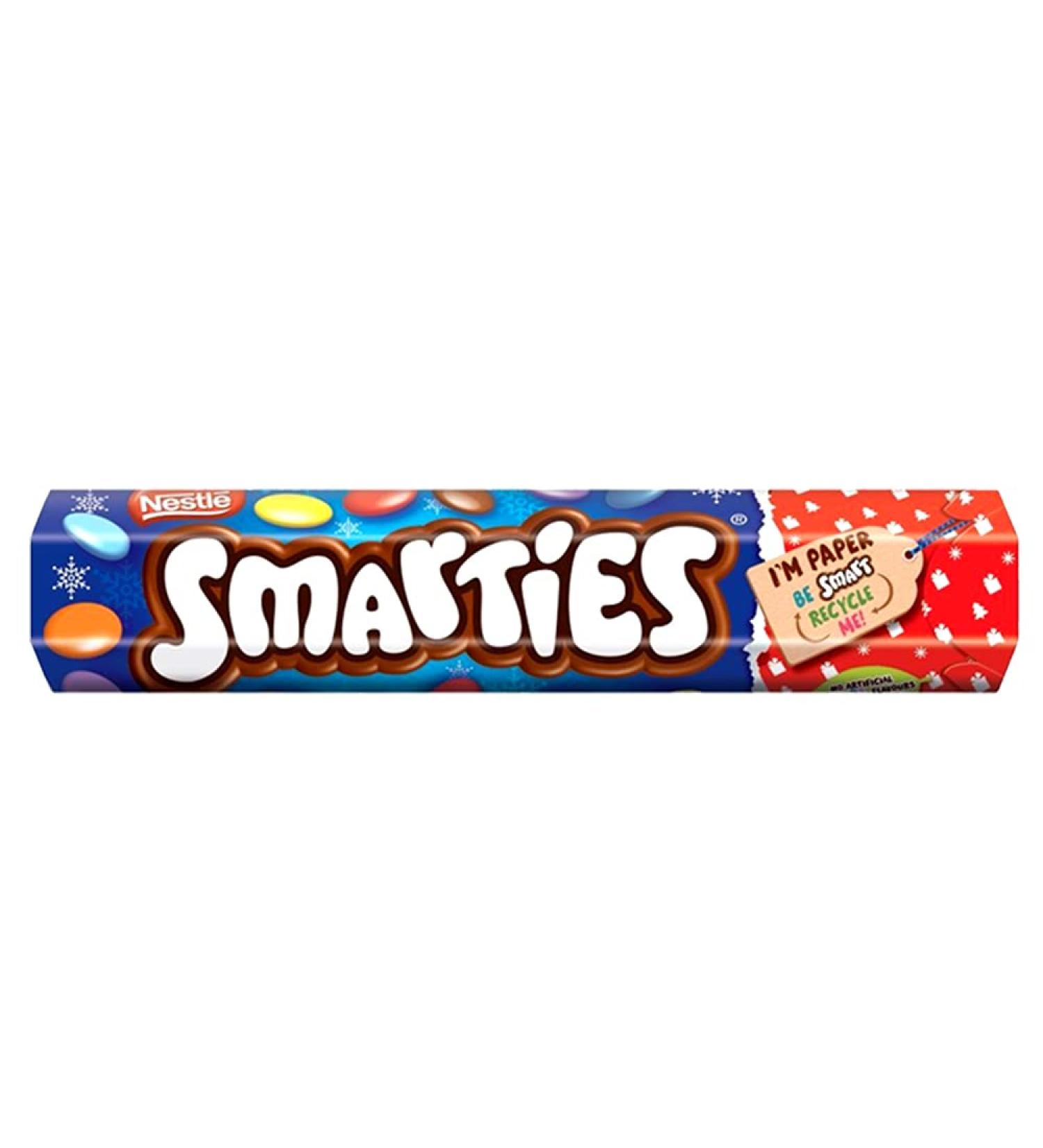 Smarties SMARTIES Giant tube of milk chocolate 120g