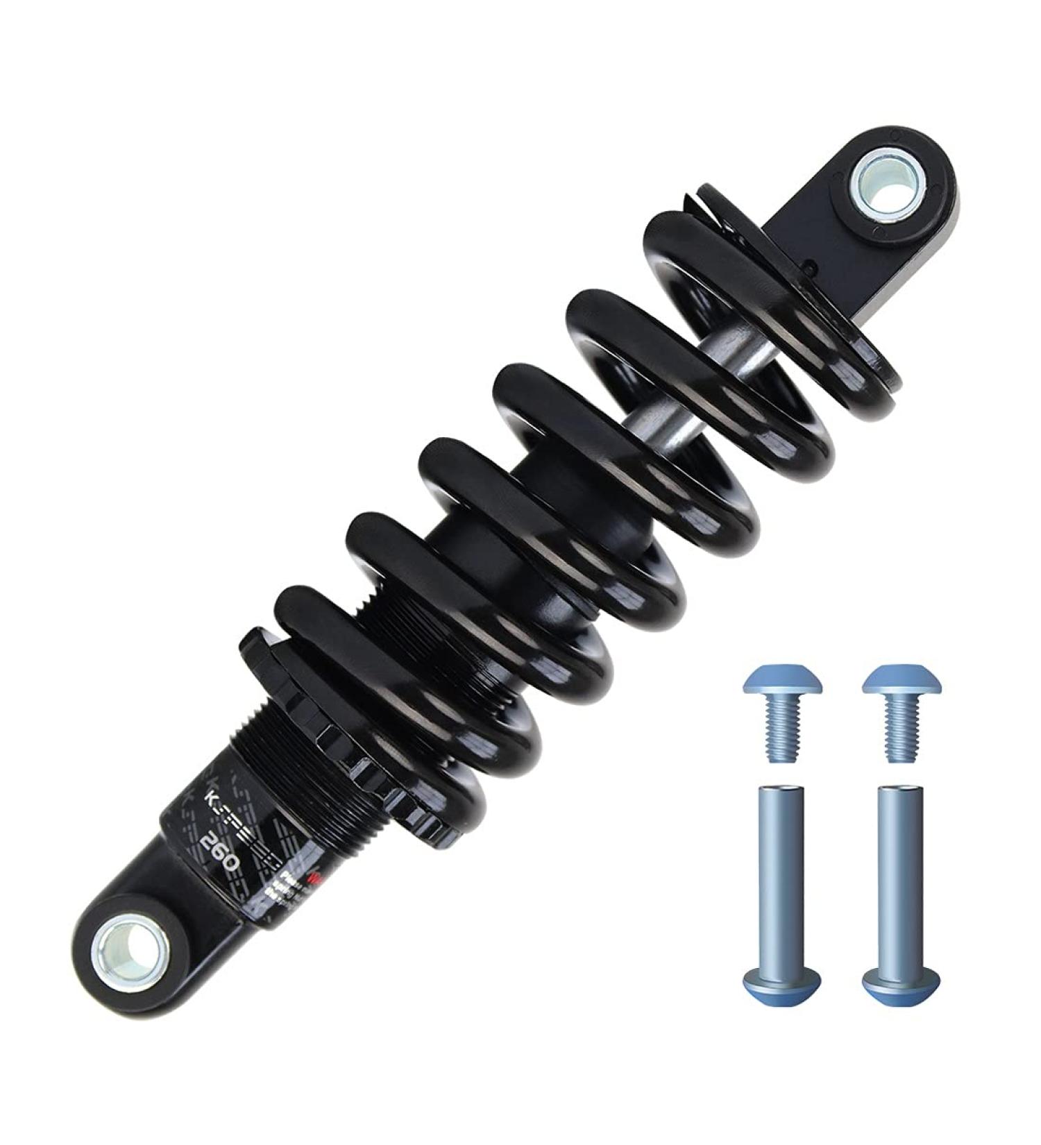 WHQ Bike Spring Shock Absorber 165mm 450lbs for Mountain, Downhill, XC, Electric Bicycles - Buy Online on GoSupps.com