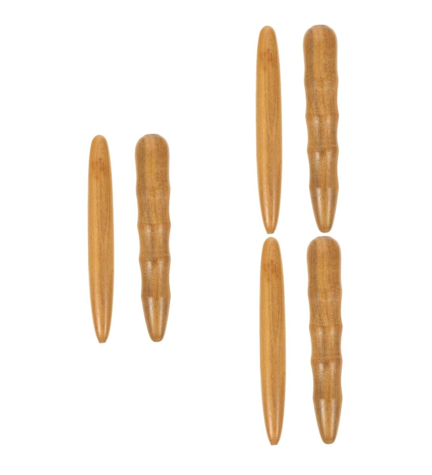 Shop GATUIDA 6-Stk Acupressure Neck Massage Devices | Handmade Wooden Massage Tools for Ultimate Relaxation - Buy Online on GoSupps.com