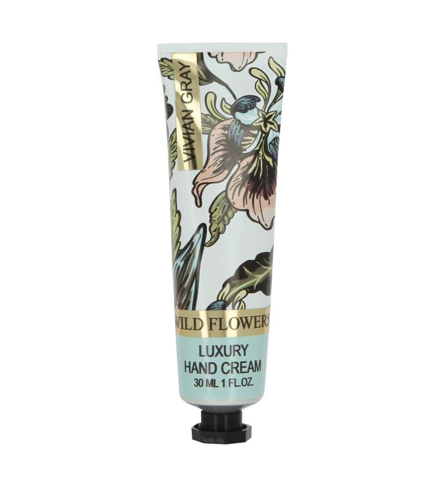 VIVIAN GRAY 1075 Hand Lotion Wild Flowers Luxury Vanilla & Patchouli multicoloured (30 ml) 30 ml (1 pack)