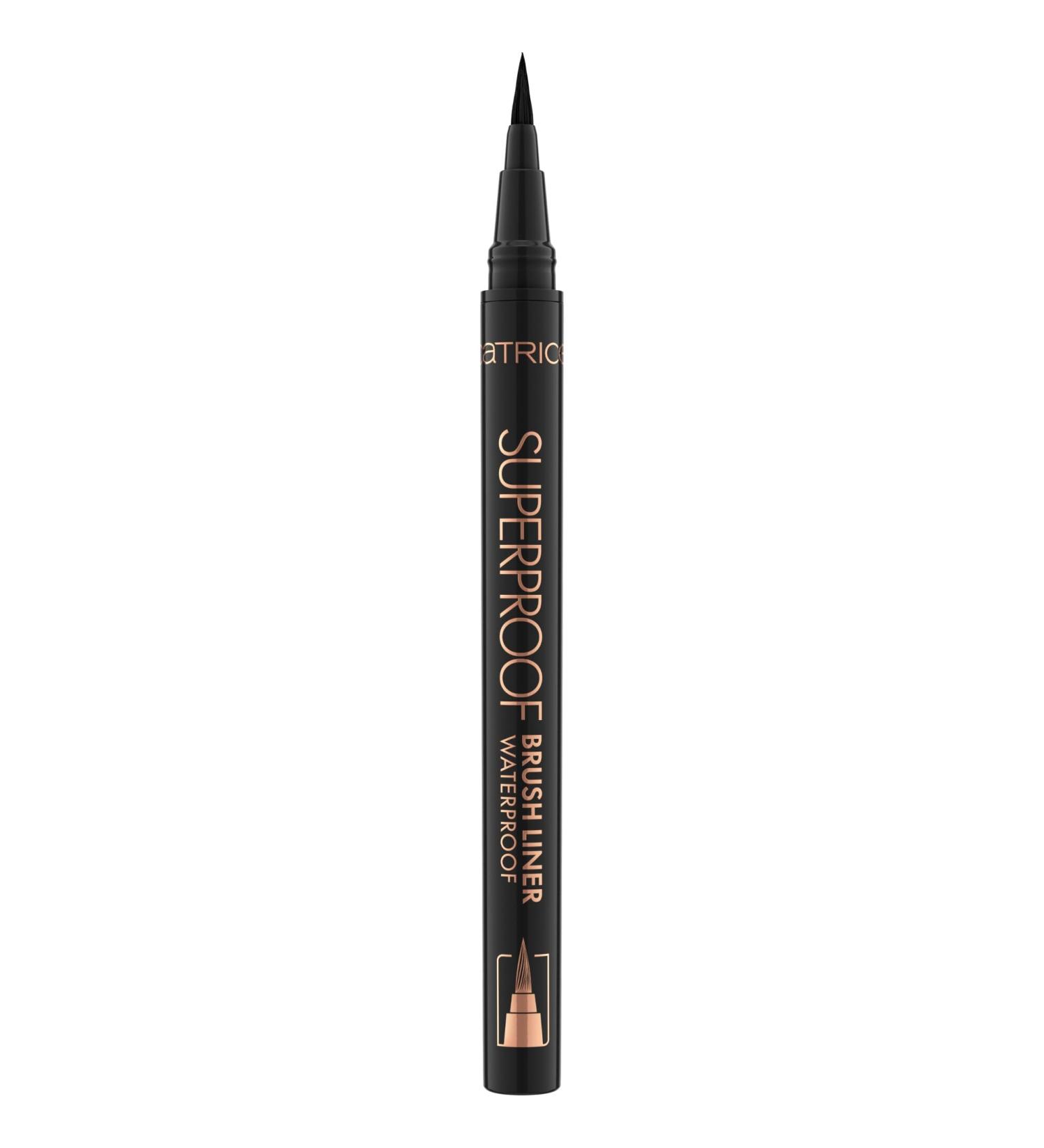 cosnova Catrice Superproof Brush Liner Waterproof longlasting fast results highly pigmented matte 045ml - Buy Online on GoSupps.com