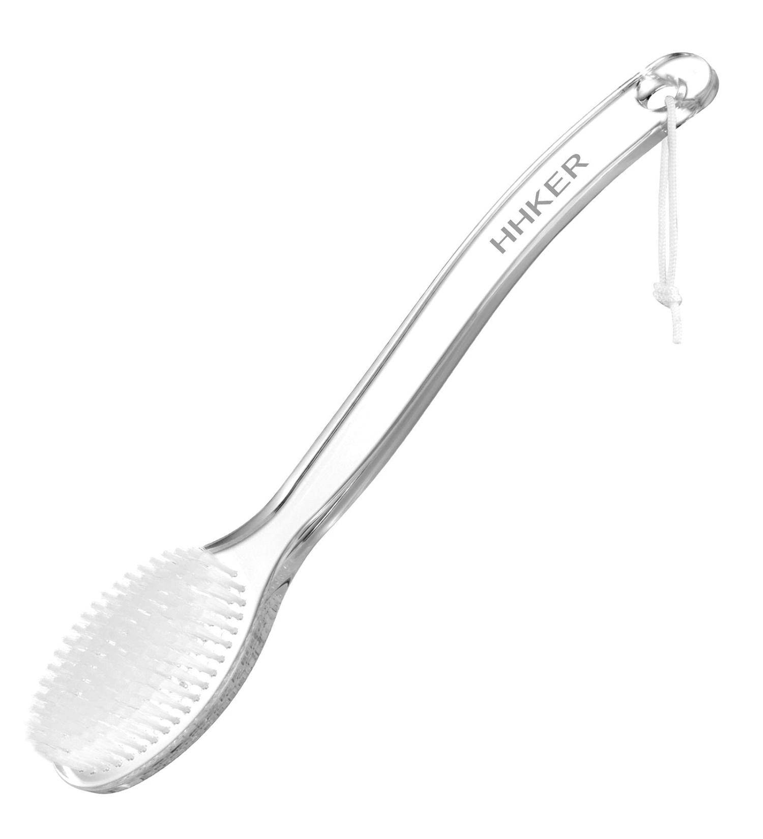 Buy Hhker Comfortable Shower Brush - Long Handle Soft Nylon for Gentle Exfoliation & Skin Health - Ideal for Men & Women - Buy Online on GoSupps.com