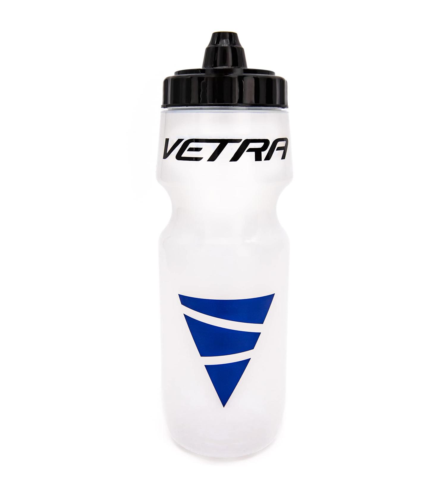 VETRA 22oz Sports Squeeze Water Bottle - Leak Proof Valve, BPA-Free Polypropylene - Ideal for Running, Cycling, Soccer & Football - Buy Online on GoSupps.com